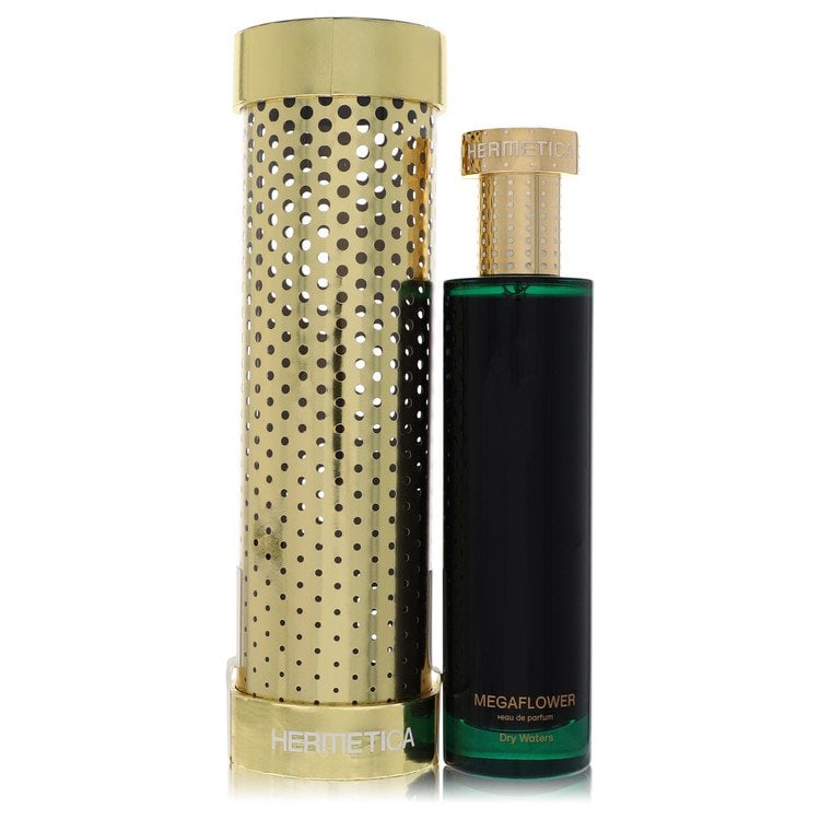 Dry Waters Megaflower by Hermetica Eau De Parfum Spray (Unisex Alcohol Free) 3.3 oz: Dry Waters Megaflower by Hermetica Eau De Parfum Spray (Unisex Alcohol Free) 3.3 oz Dry Waters Megaflower by Hermetica Eau De Parfum Spray (Unisex Alcohol Free) 3.3 oz - A pure representation of a