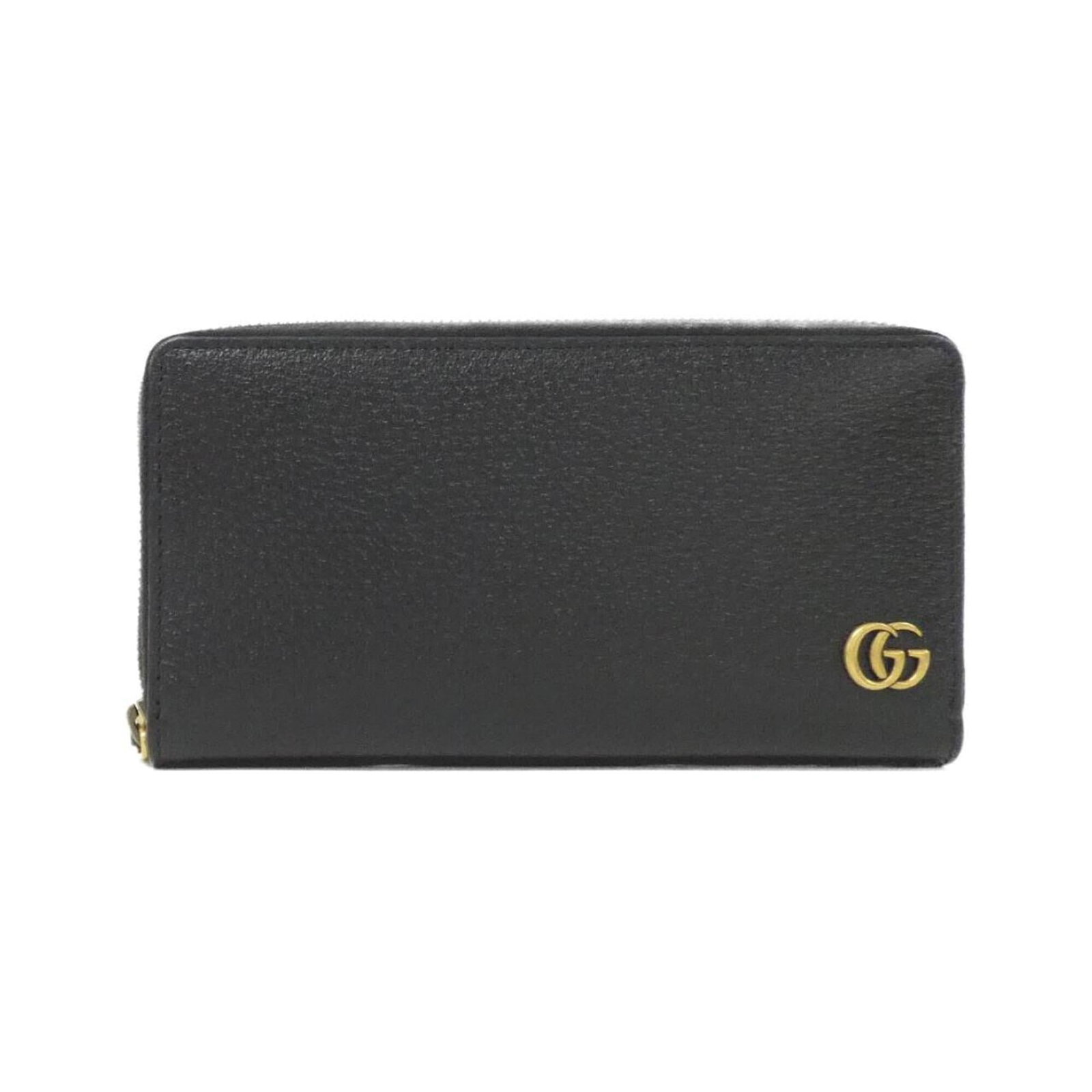Leather Bi Fold Wallet Gucci: Leather Bi Fold Wallet Gucci Black Leather Bi Fold Wallet from Gucci, measuring 10cm x 19cm x 2.5cm. Made from high-quality leather, this bi-fold wallet features a classic design with clean lines and 