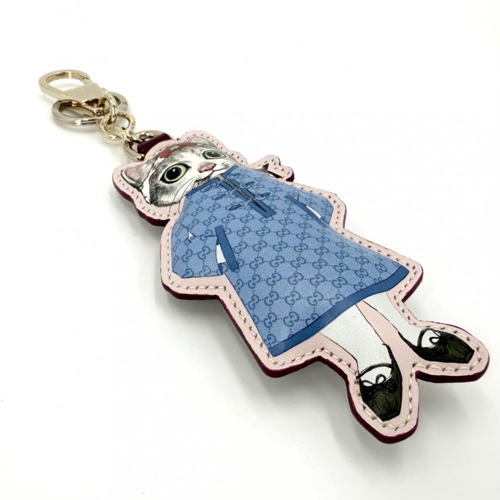 Keyring Leather Gucci - 3