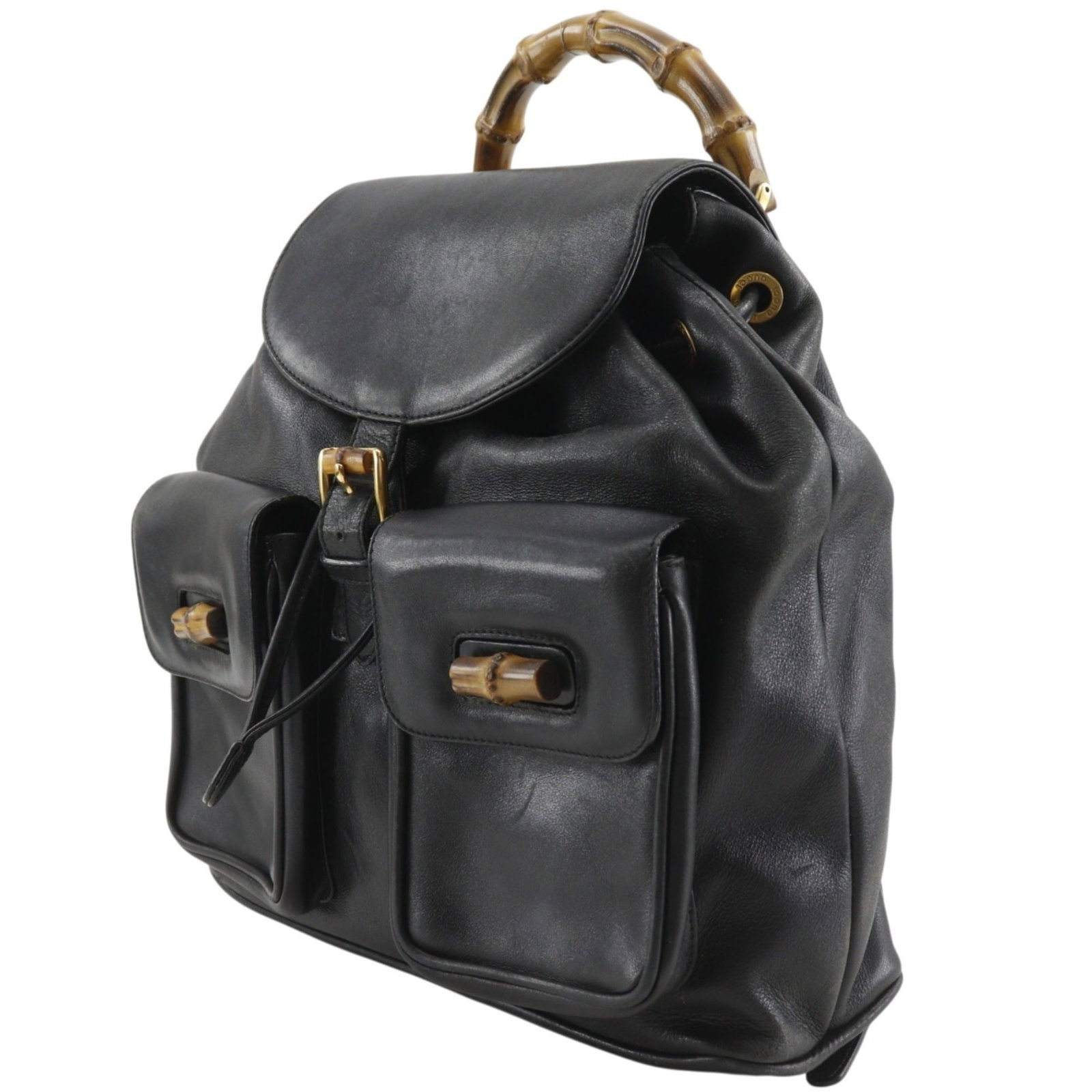 Bamboo Leather Backpack - 2