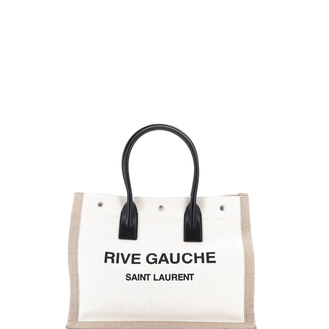 Canvas Small Saint Laurent Rive Gauche Shopper Tote (1 of 8)