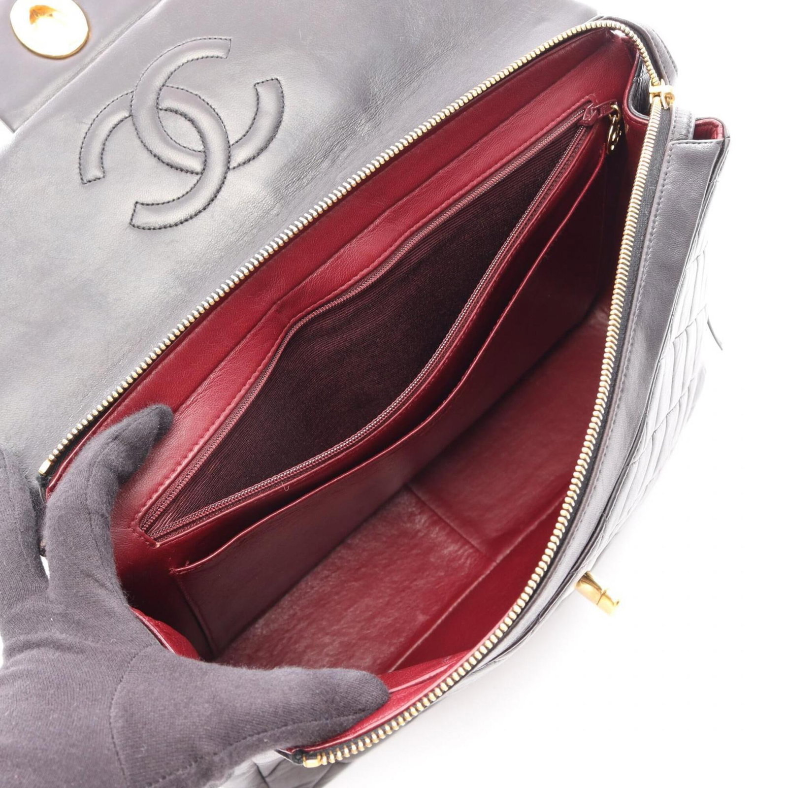 Leather Backpack by Chanel - 3