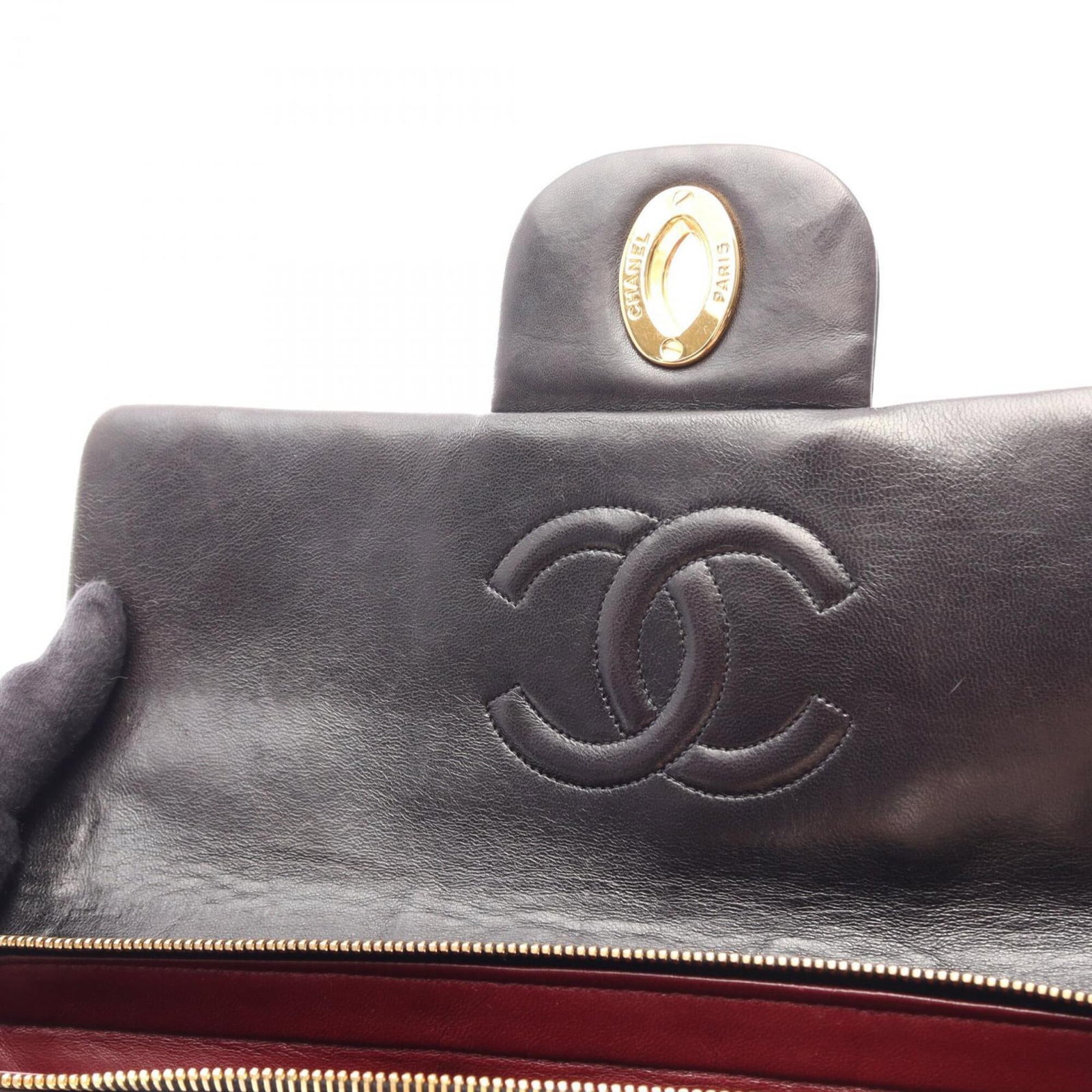 Leather Backpack by Chanel - 8
