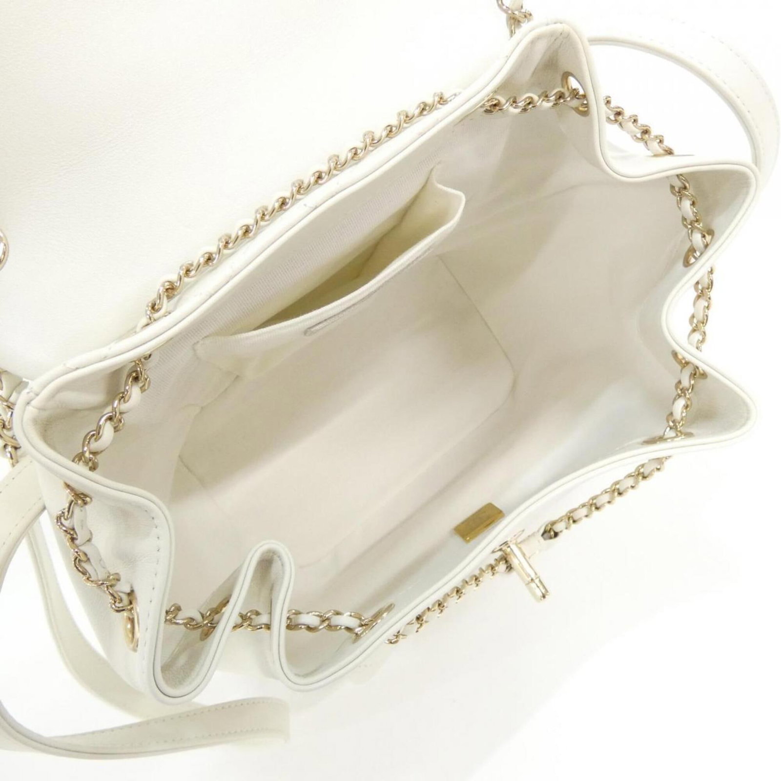 Leather Backpack by Chanel - 5