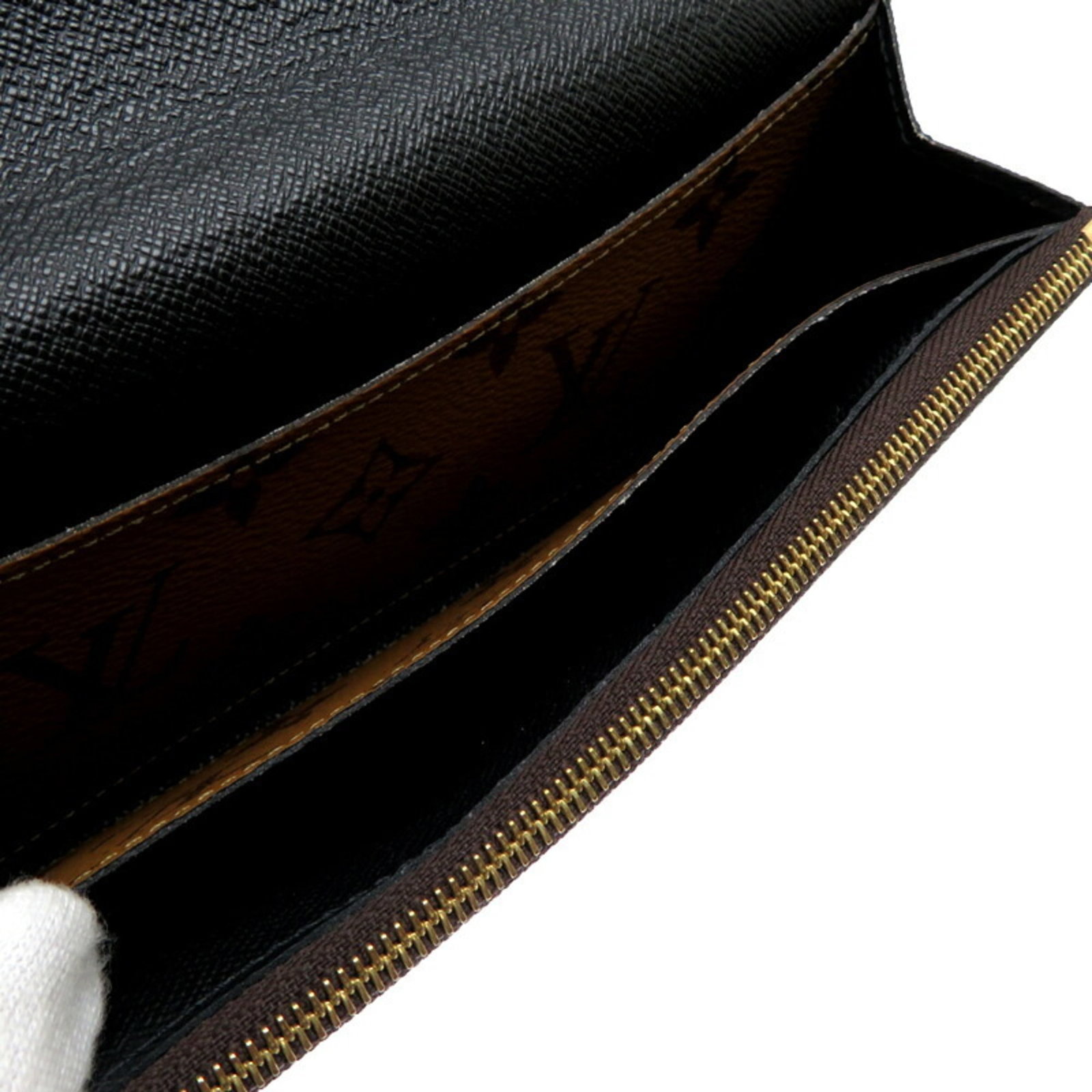Louis Vuitton Long Wallet (Tri-Fold) Monogram Reverse - 8