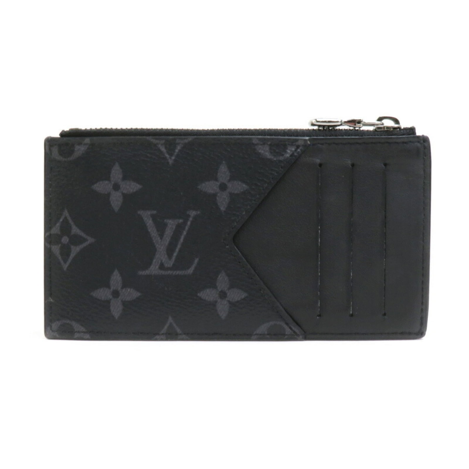 Louis Vuitton Coin Case Monogram Eclipse Purse - 2