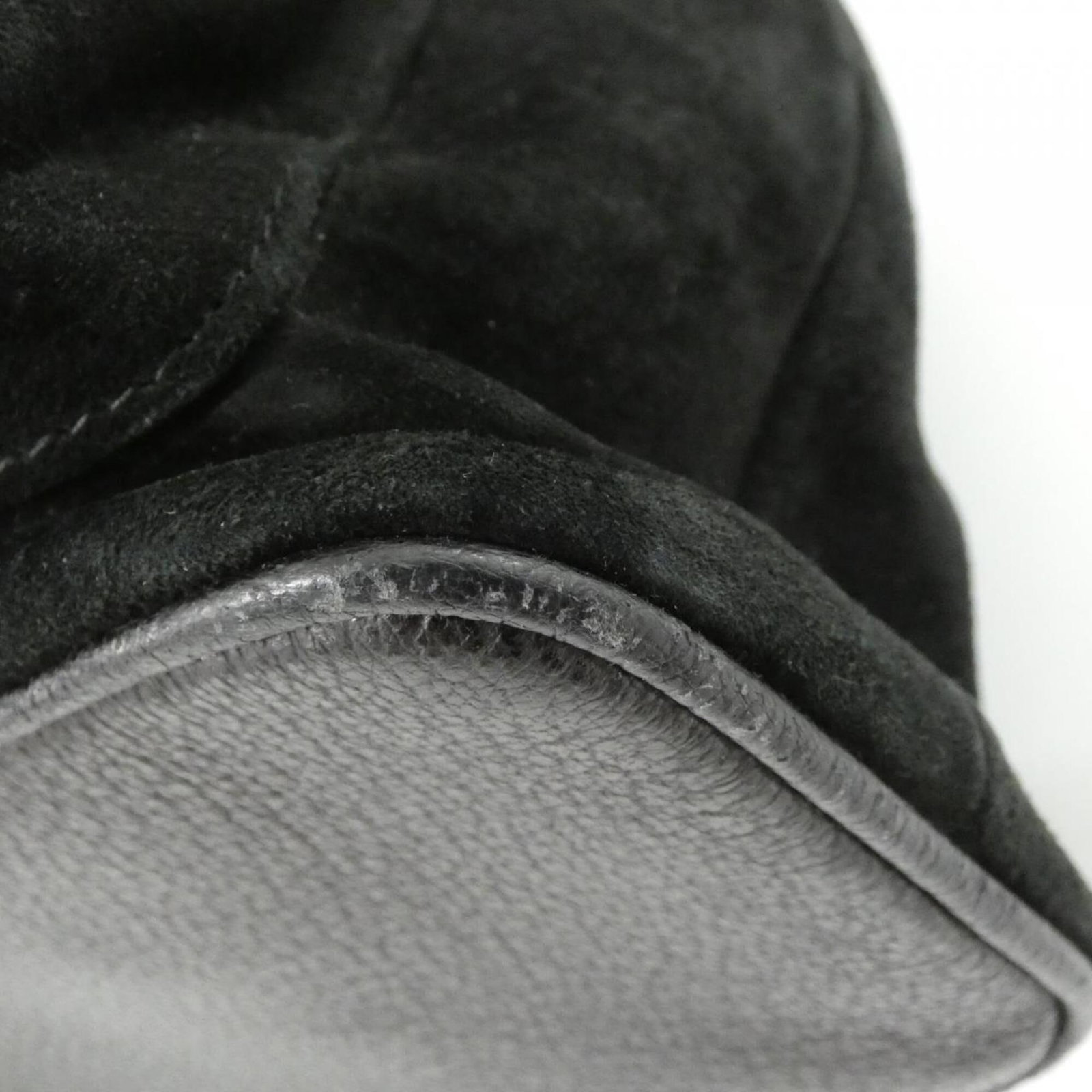Gucci suede leather backpack - 3