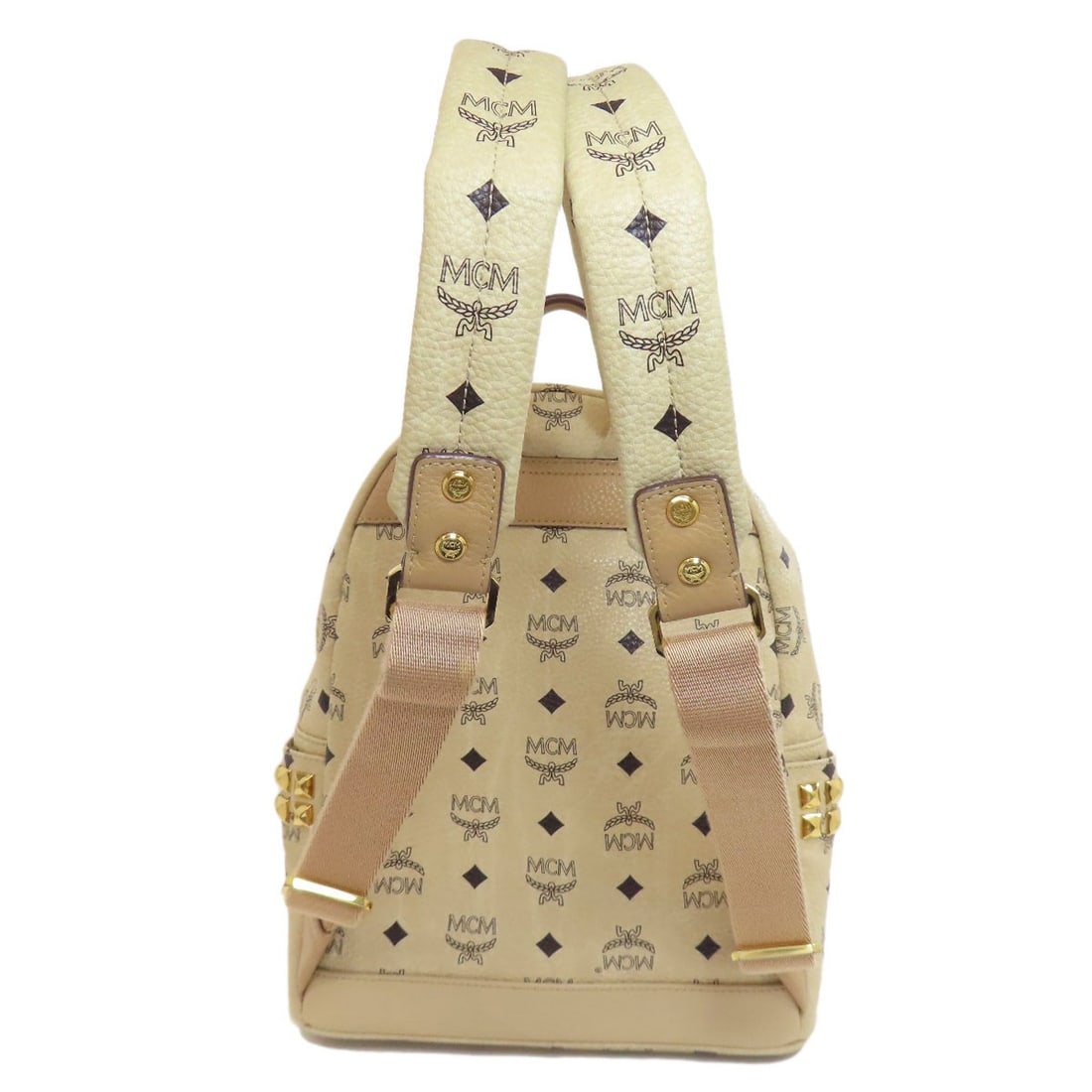 Mcm Logo PVC daypack backpack - 2