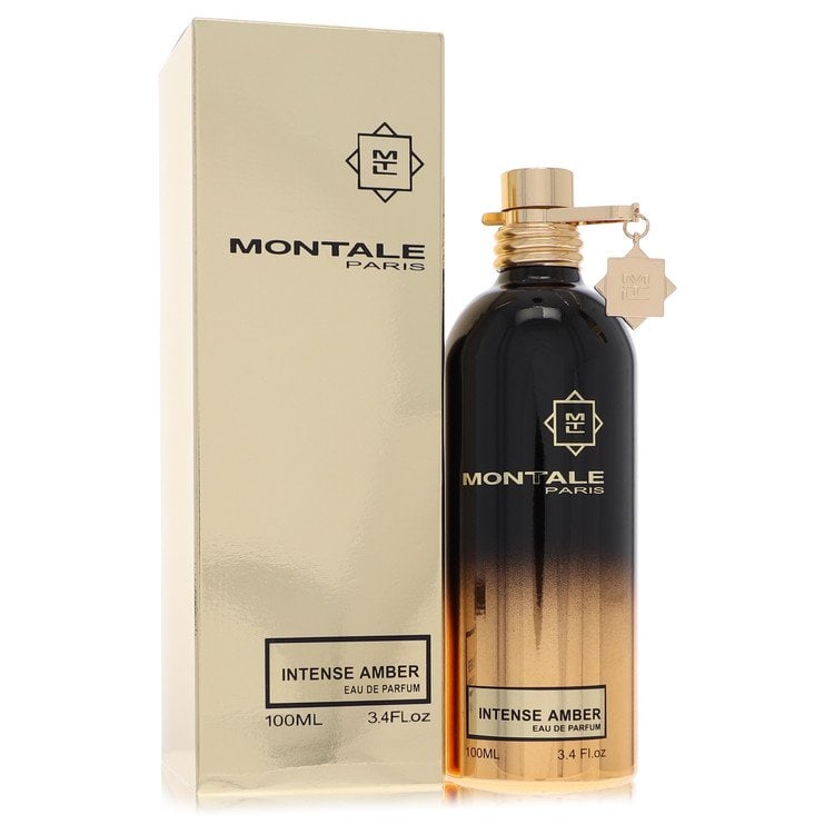 Montale Intense Amber by Montale Eau De Parfum Spray (Unisex) 3.4 oz: Montale Intense Amber by Montale Eau De Parfum Spray (Unisex) 3.4 oz Montale Intense Amber by Montale Eau De Parfum Spray offers a refined floral effusion at its opening, featuring Moroccan rose and s