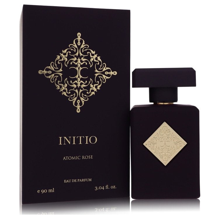 Initio Atomic Rose by Initio Parfums Prives Eau De Parfum Spray (Unisex) 3.04 oz: Initio Atomic Rose by Initio Parfums Prives Eau De Parfum Spray (Unisex) 3.04 oz Soft pink pepper and spicy bergamot introduce Initio Atomic Rose, an amber floral fragrance from the Carnal Blends