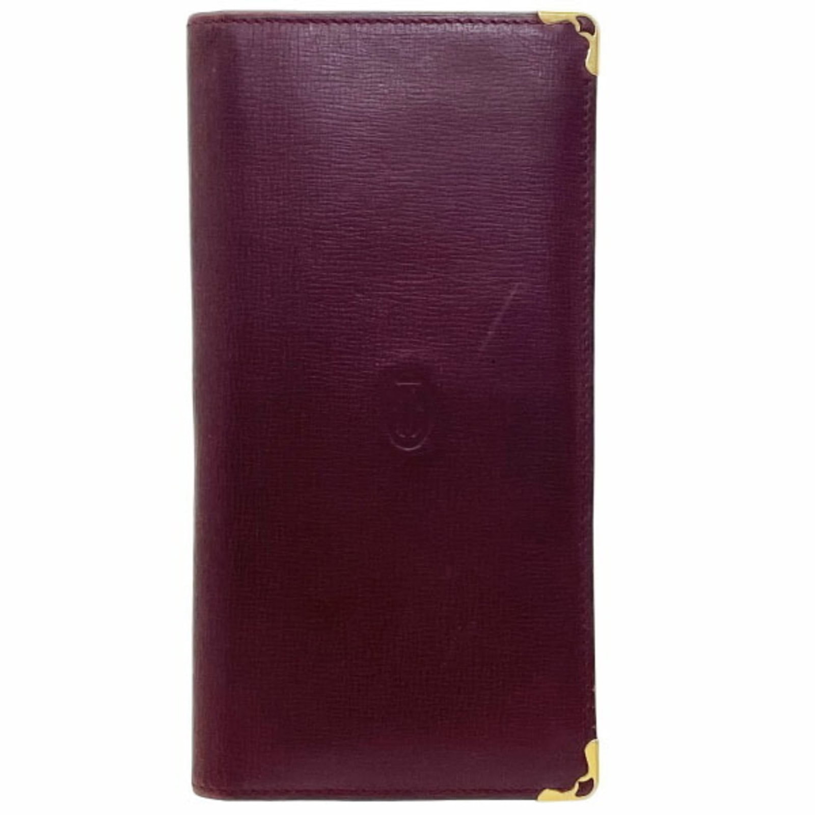 Bill Wallet Cartier Leather Long Bi Fold: Bill Wallet Cartier Leather Long Bi Fold Cartier's Long Bill Wallet in Bordeaux Leather boasts elegant lines and sophisticated style, with its bi-fold design perfectly suited for everyday carry. Measu