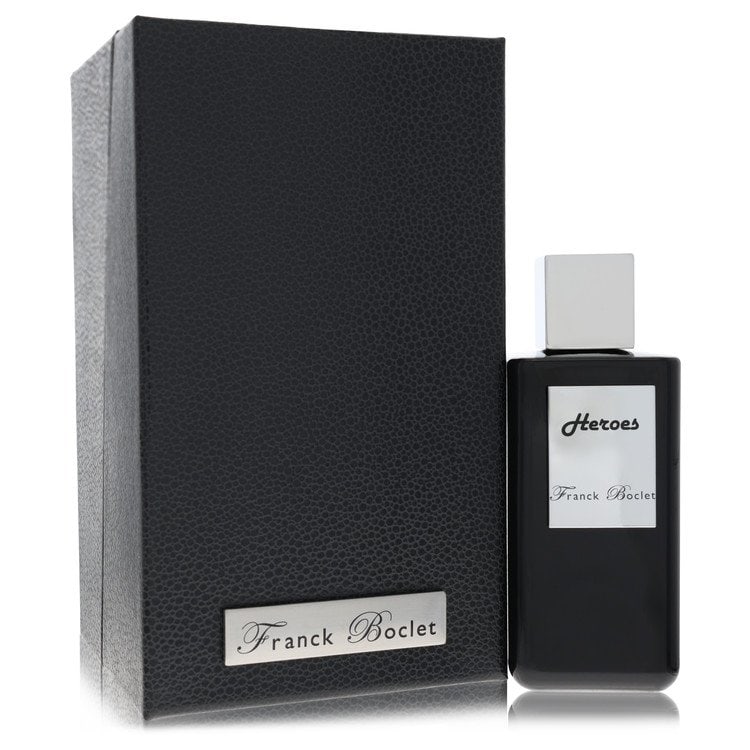 Franck Boclet Heroes by Franck Boclet Extrait De Parfum Spray (Unisex) 3.3 oz: Franck Boclet Heroes by Franck Boclet Extrait De Parfum Spray (Unisex) 3.3 oz Franck Boclet Heroes Extrait De Parfum Spray is a unisex cologne from the Franck Boclet brand, available in a 3.3 oz size.