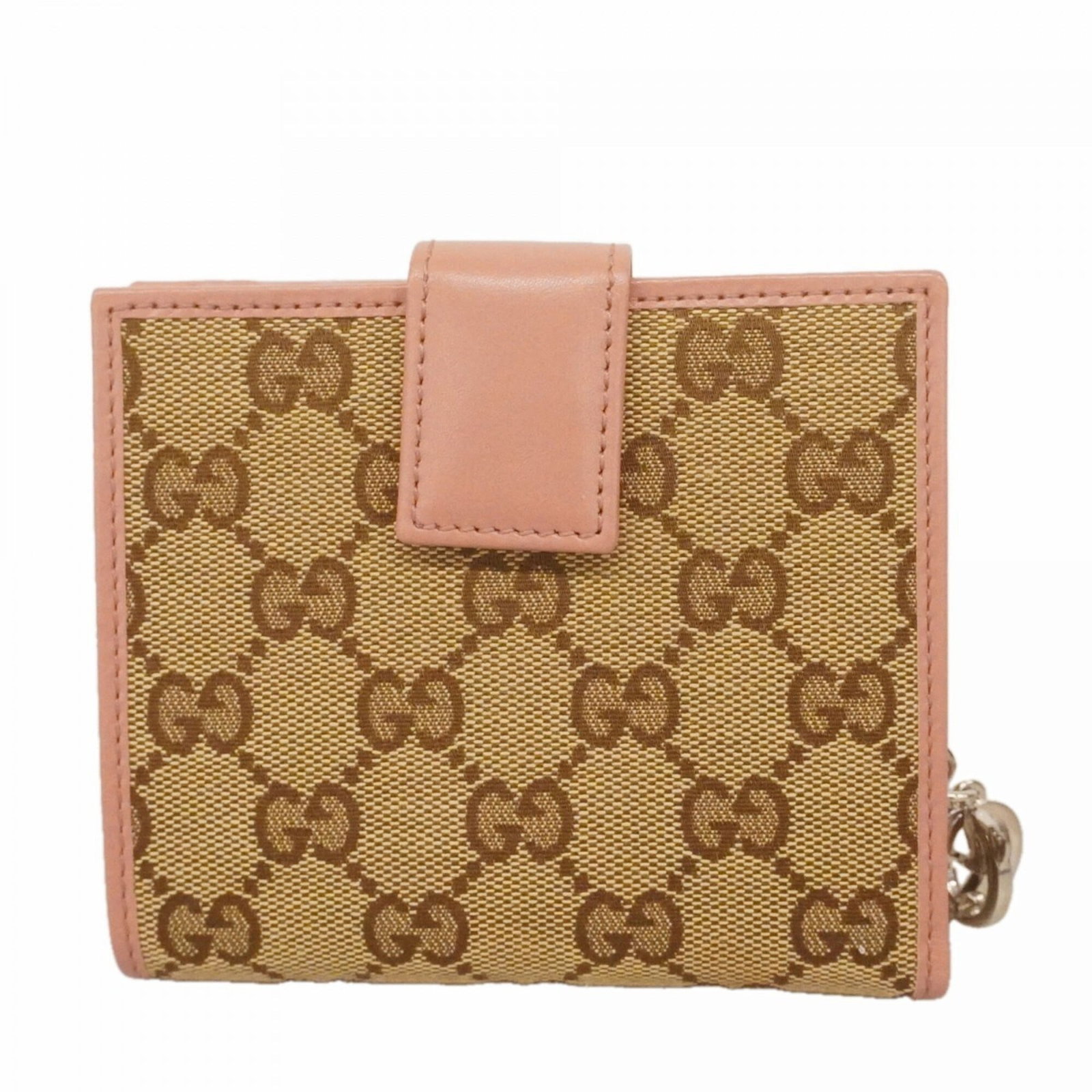 Canvas Bi Fold Wallet Gucci: Canvas Bi Fold Wallet Gucci Canvas Bi Fold Wallet Gucci - A stylish and functional accessory, this bi-fold wallet features canvas material in a classic brown and pink color combination. Measuring 10cm
