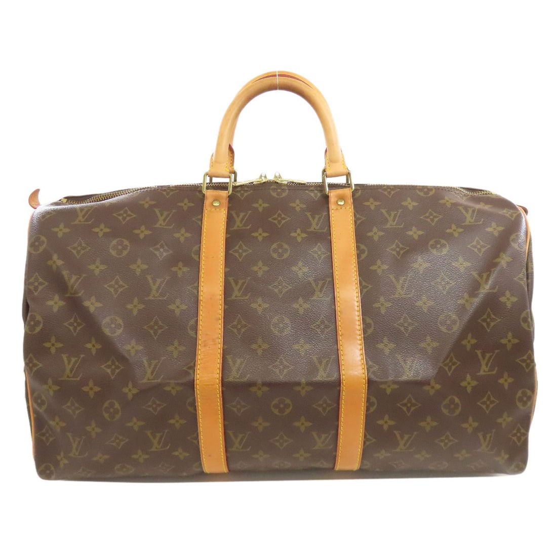 Louis Vuitton M41426 Kiepol 50 Boston Bag Monogram Canvas: Louis Vuitton M41426 Kiepol 50 Boston Bag Monogram Canvas Item Specifics: Brand: LOUIS VUITTON Style: Boston bag Color: Brown Type: Boston bag Exterior Color: Brown Exterior Material: Monogram canvas 