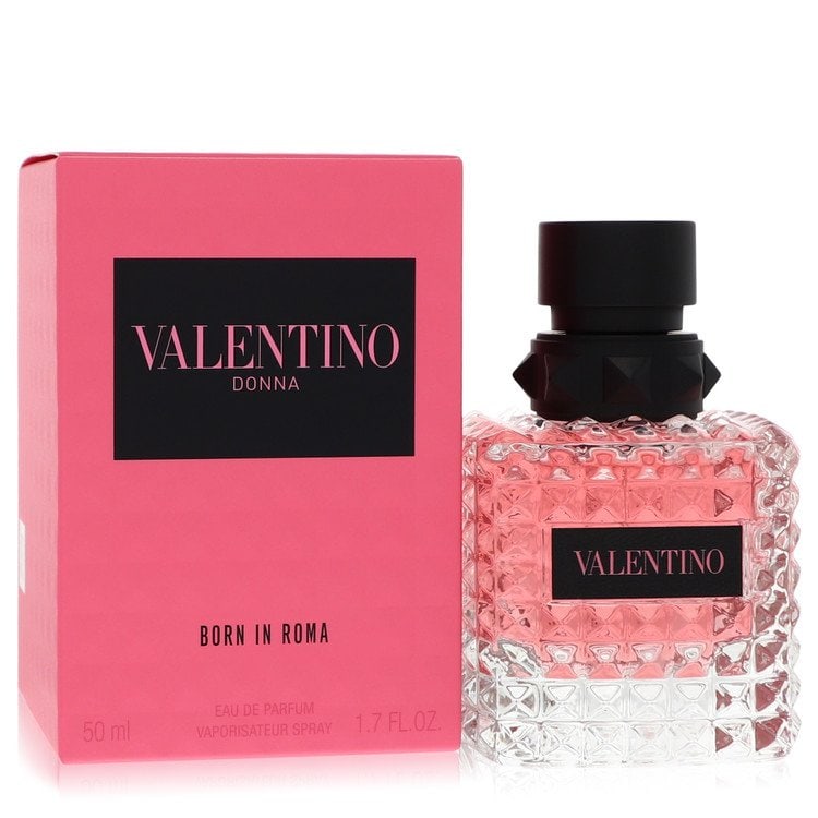 Valentino Donna Born in Roma by Valentino Eau De Parfum Spray 1.7 oz: Valentino Donna Born in Roma by Valentino Eau De Parfum Spray 1.7 oz Valentino Donna Born in Roma eau de parfum spray boasts a unique blend of fruity bergamot and black currant, followed by the floral
