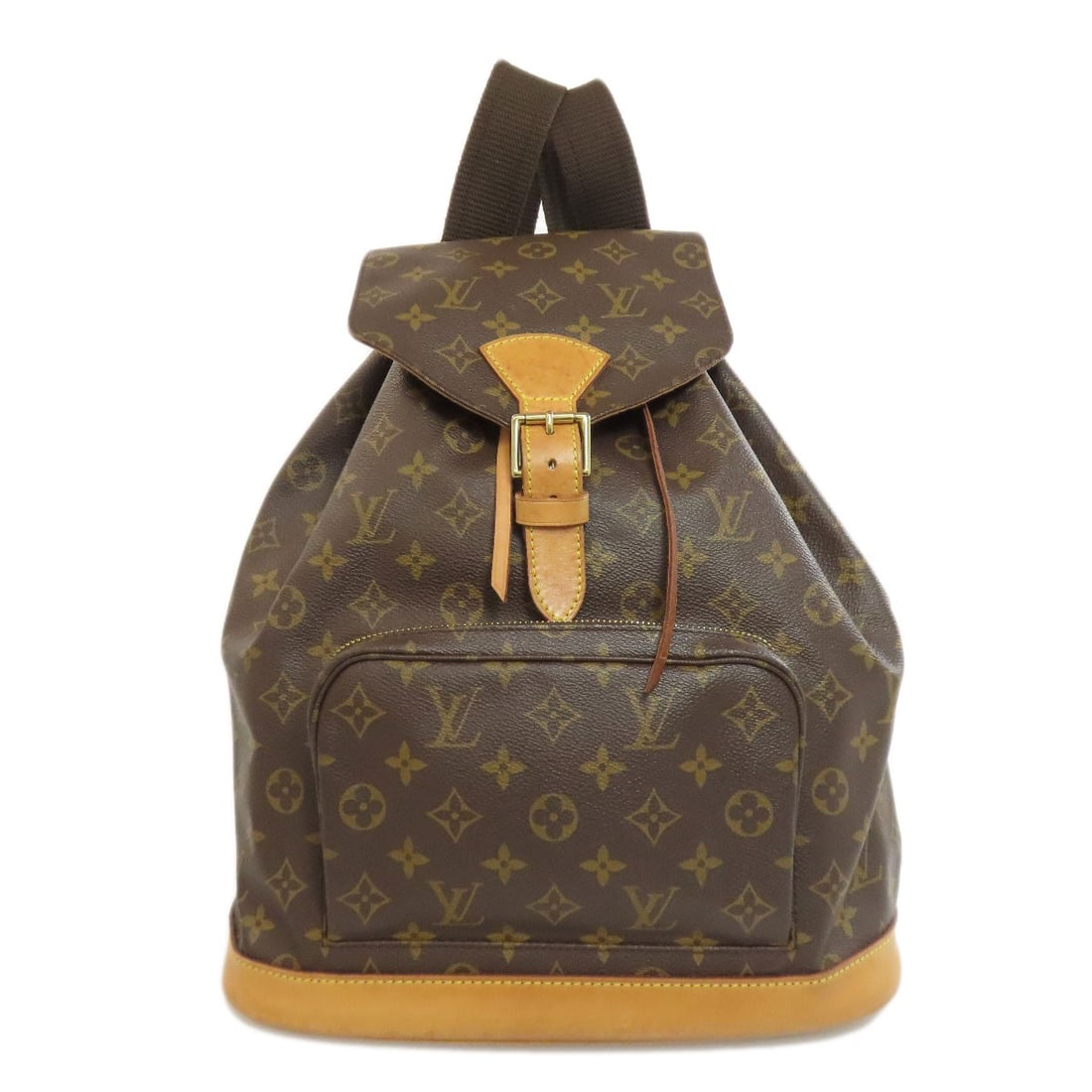 Louis Vuitton M51135 Montsourisgm Backpack ? Daypack Monogram Canvas: Louis Vuitton M51135 Montsourisgm Backpack ? Daypack Monogram Canvas Brown Monogram Canvas Louis Vuitton M51135 Montsourisgm Backpack A* Daypack. This iconic backpack features the signature monogram c