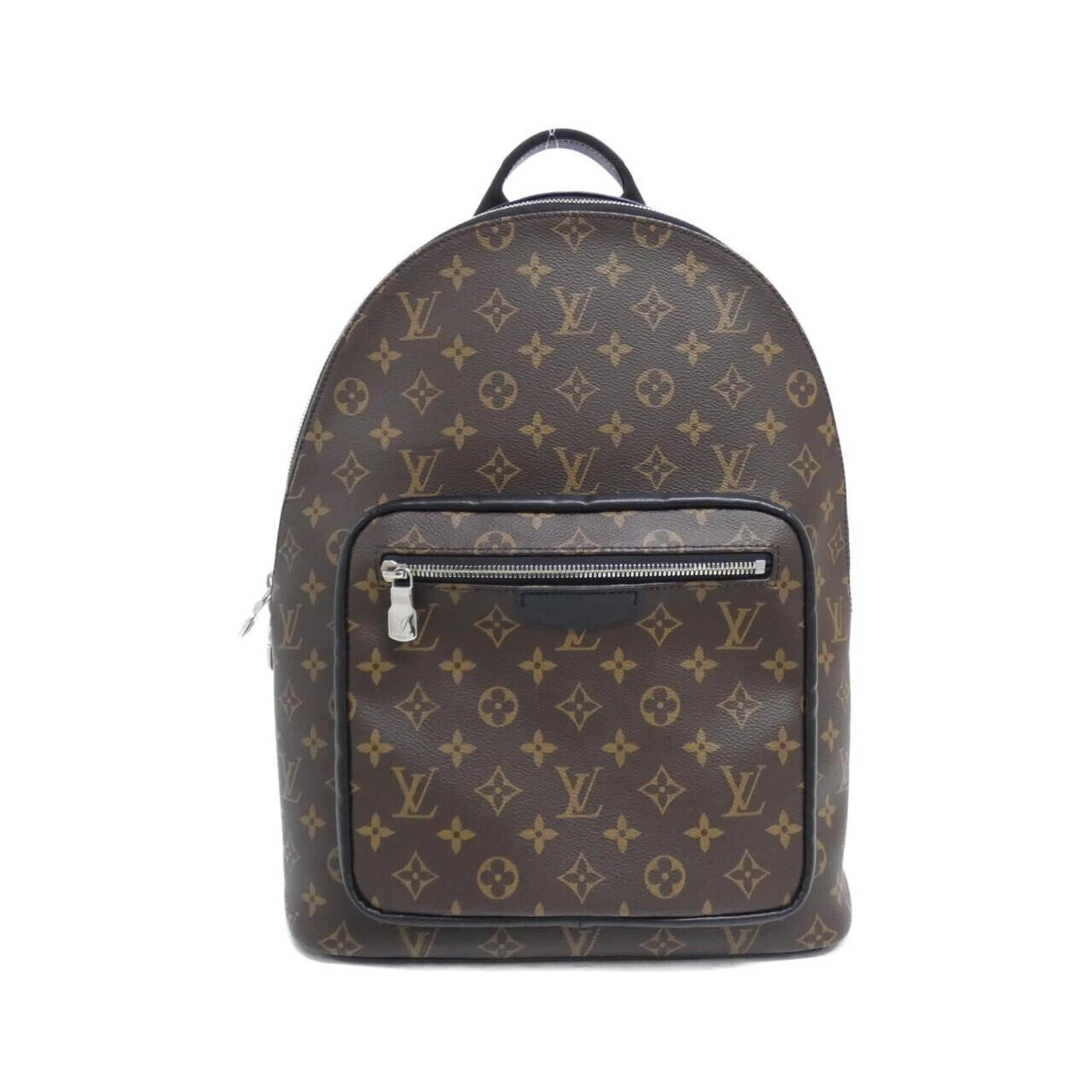 Canvas Coated Louis Vuitton Backpack: Canvas Coated Louis Vuitton Backpack Canvas Coated Louis Vuitton Backpack - A Timeless Brown Classic. Made from coated canvas, this iconic backpack features a signature brown color and measures 40cm x
