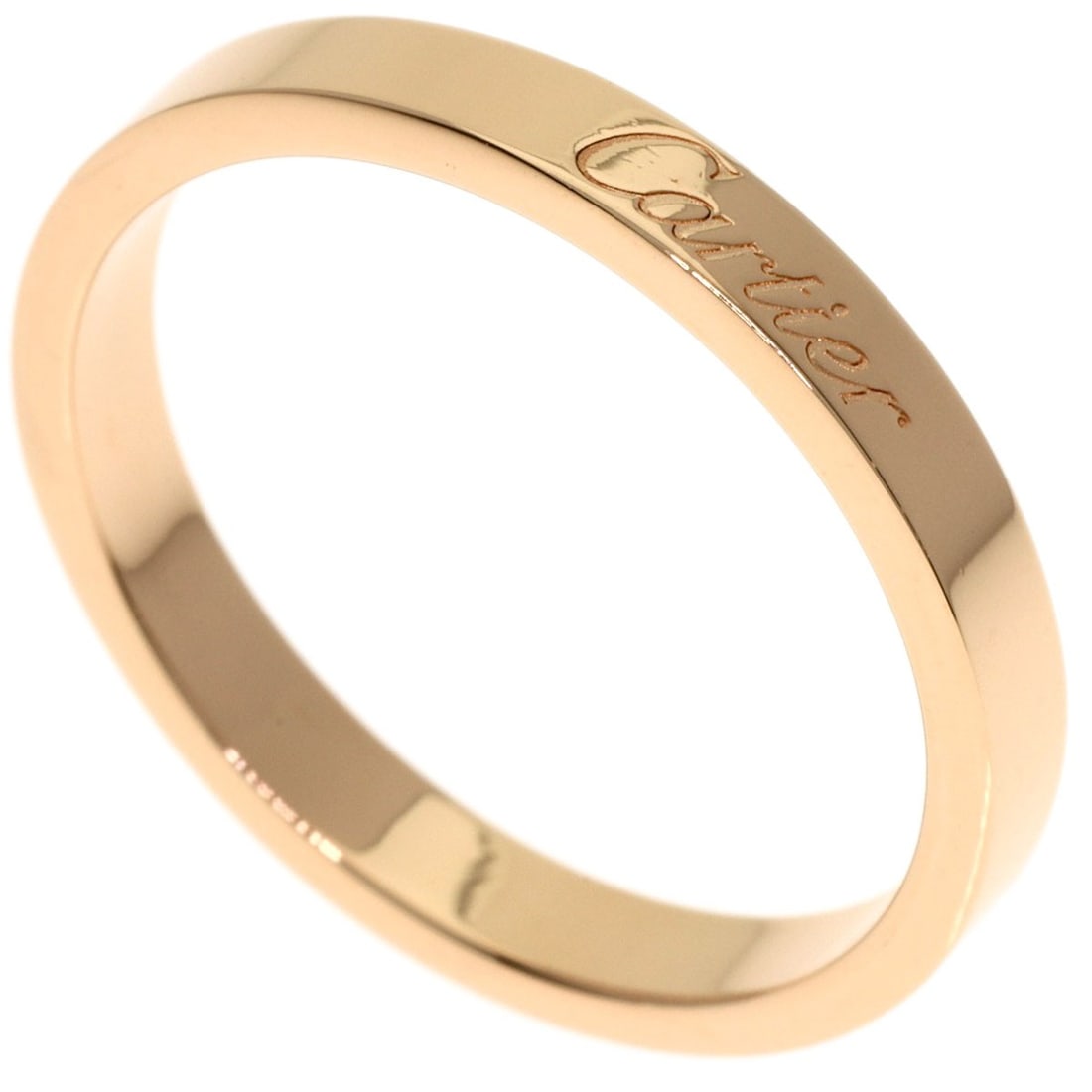 Cartier C De Cartier K18 Pink Gold Ring #59 (1 of 6)