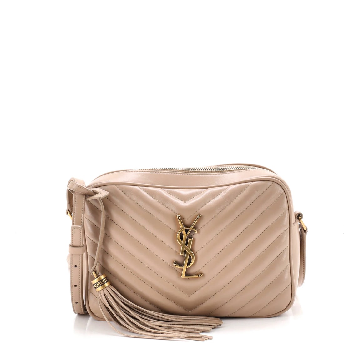 Saint Laurent Lou Camera Bag Matelasse Chevron Leather Small (1 of 6)
