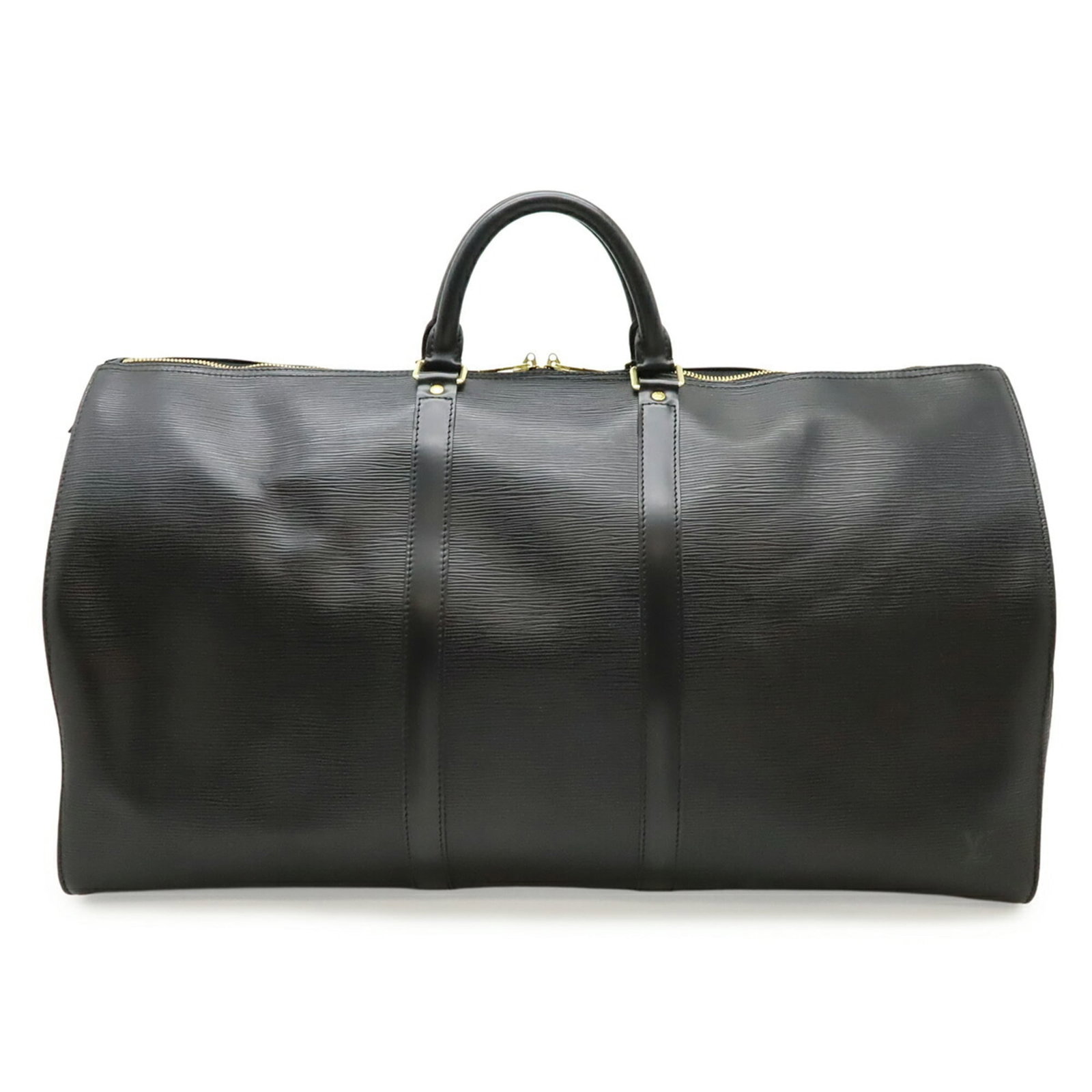 Louis Vuitton Boston Bag Epi Leather: Louis Vuitton Boston Bag Epi Leather The Louis Vuitton Boston Bag Epi Leather is a classic, black Epi leather bag with a timeless design. Measuring 31cm x 57cm x 25.5cm, it features sturdy constructio