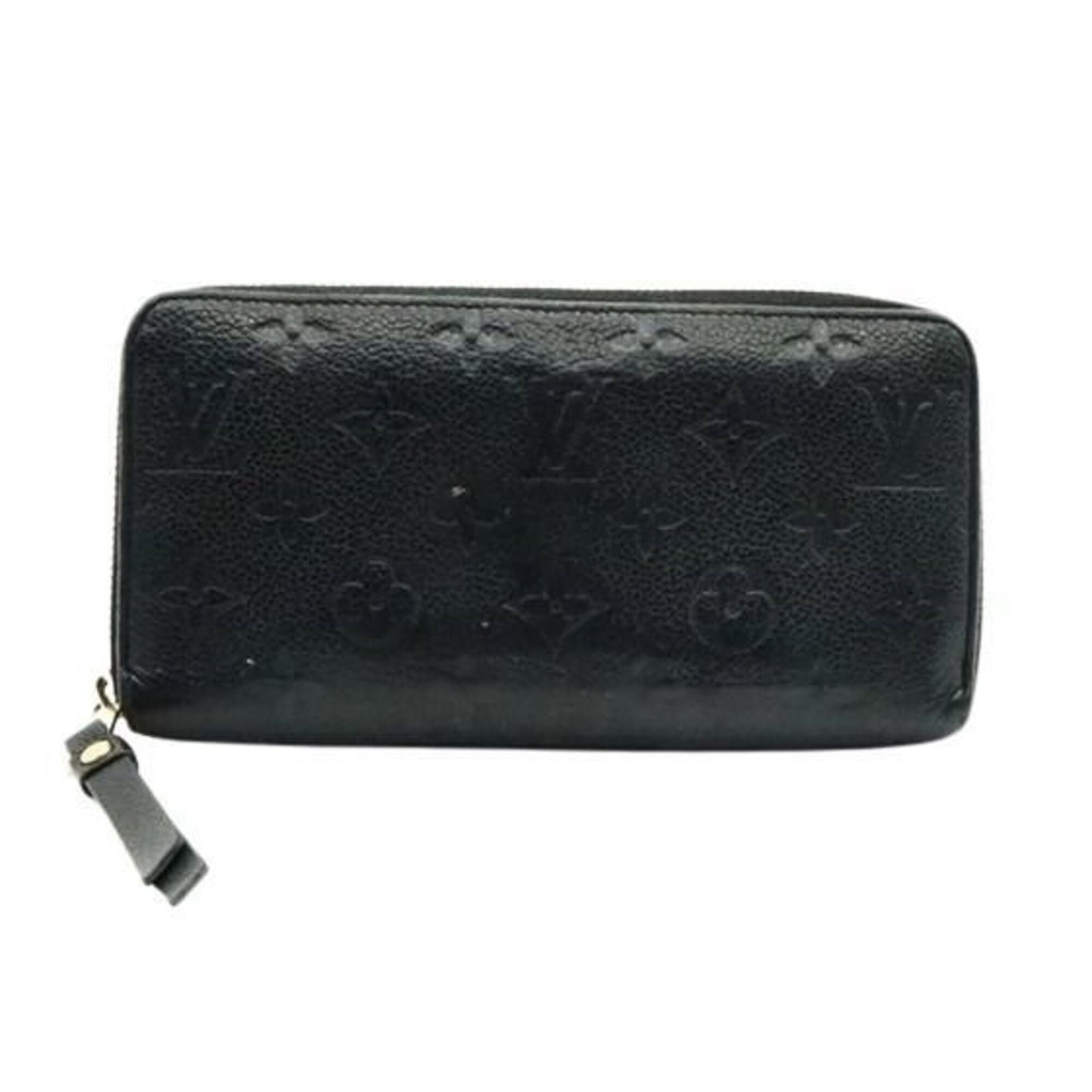 Monogram Empreinte Louis Vuitton Bi Fold Long Wallet: Monogram Empreinte Louis Vuitton Bi Fold Long Wallet Monogram Empreinte Louis Vuitton bi-fold long wallet features the iconic Infini and Navy color combination, showcasing the brand's signature style.