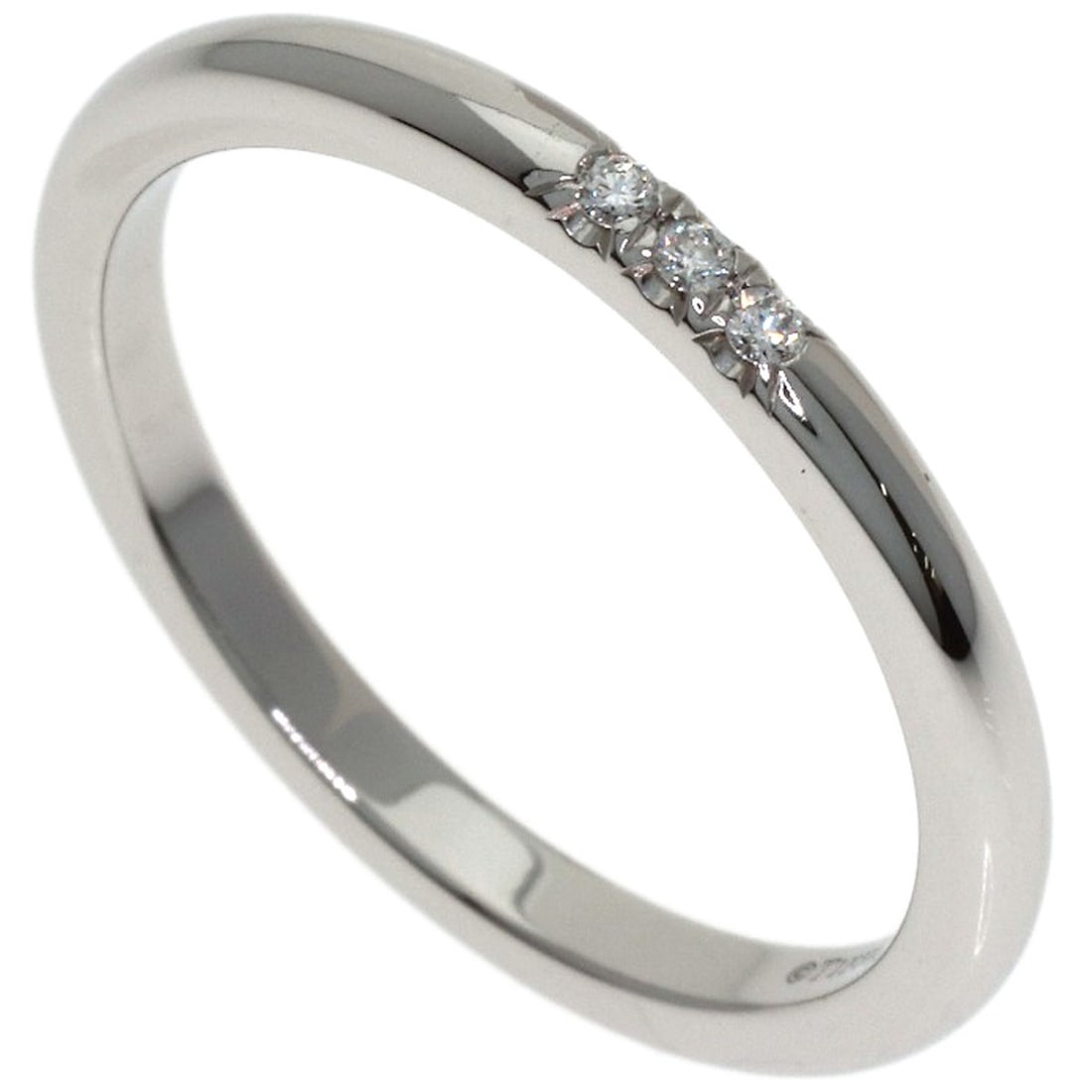 Tiffany&Co. Forever Diamond Ring Platinum Pt950: Tiffany&Co. Forever Diamond Ring Platinum Pt950 Platinum Pt950 Tiffany&Co. Forever Diamond Ring features a stunning silver diamond set against a sleek platinum backdrop, showcasing the timeless elegan