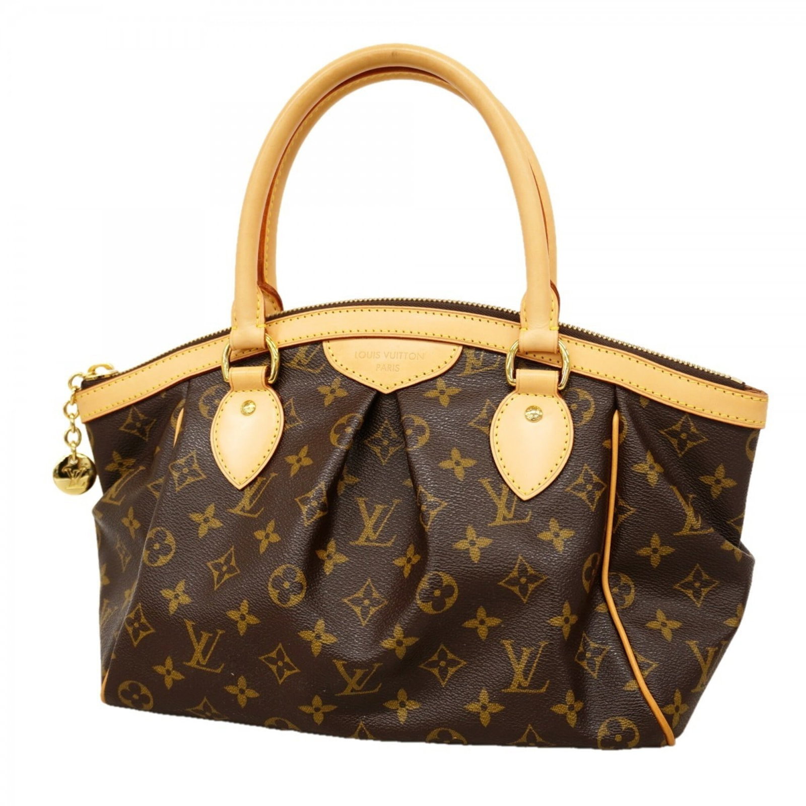 Louis Vuitton Handbag: Louis Vuitton Handbag Brown Louis Vuitton Handbag, 23cm x 29cm x 13cm. This stylish handbag features the iconic monogram pattern and is made from high-quality materials. With its classic design and ti