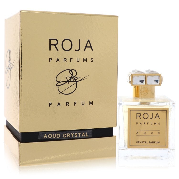 Roja Aoud Crystal by Roja Parfums Extrait De Parfum Spray (Unisex) 3.4 oz: Roja Aoud Crystal by Roja Parfums Extrait De Parfum Spray (Unisex) 3.4 oz Lemon, bergamot, and lemon verbena top notes blend with floral jasmine, geranium, May rose, and ylang-ylang in Roja Aoud Cryst