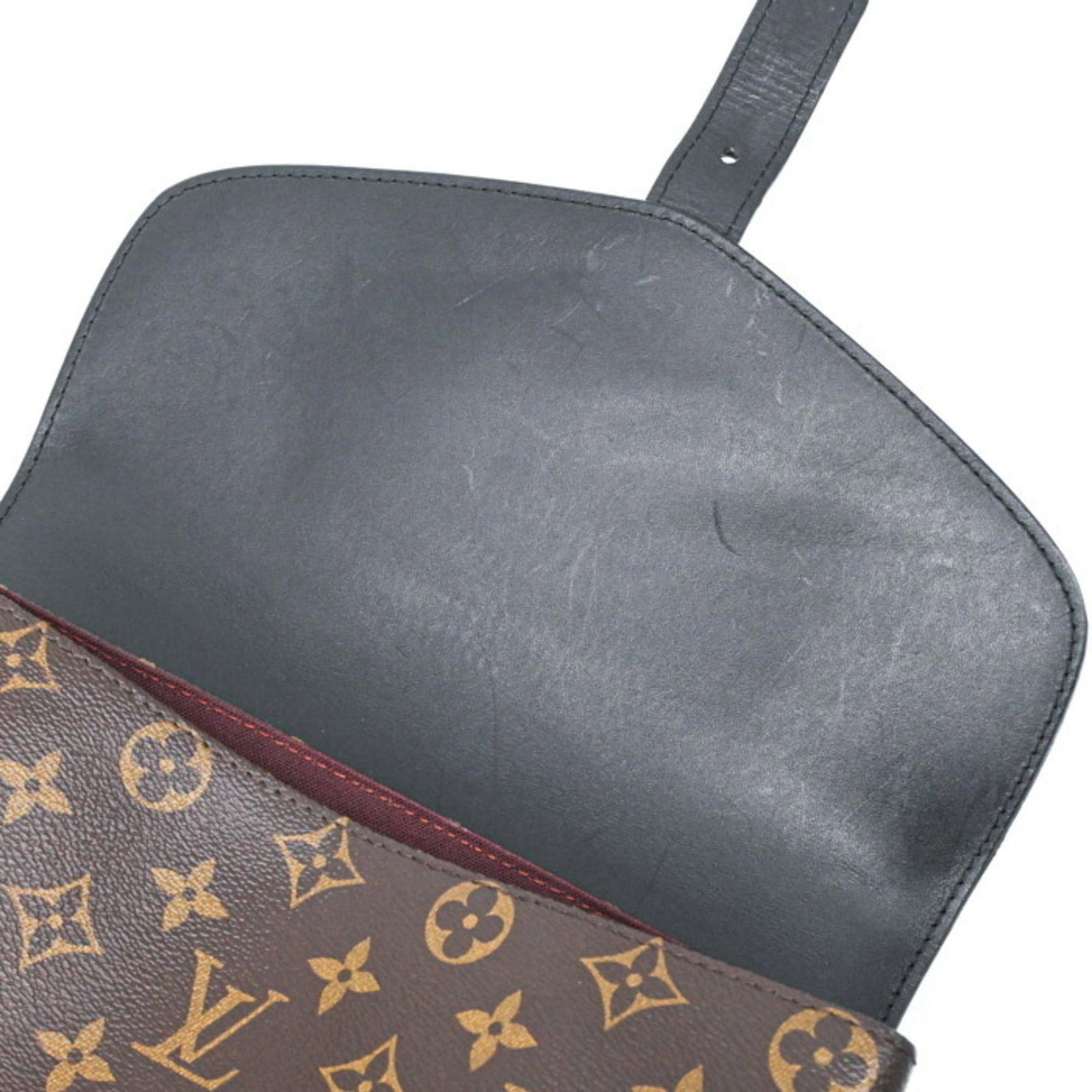 Monogram Leather Vuitton Backpack Louis - 9