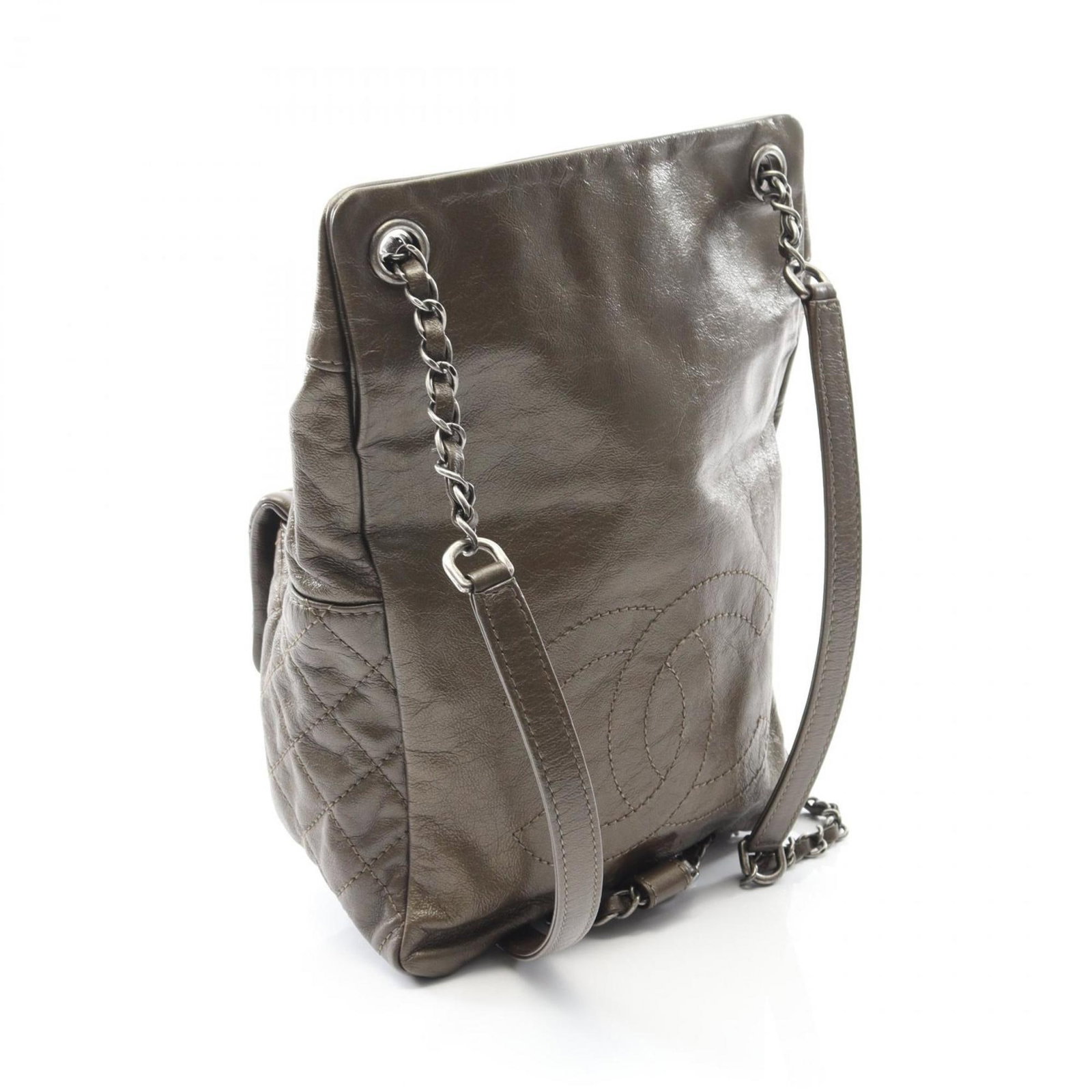 Leather Backpack by Chanel - 2
