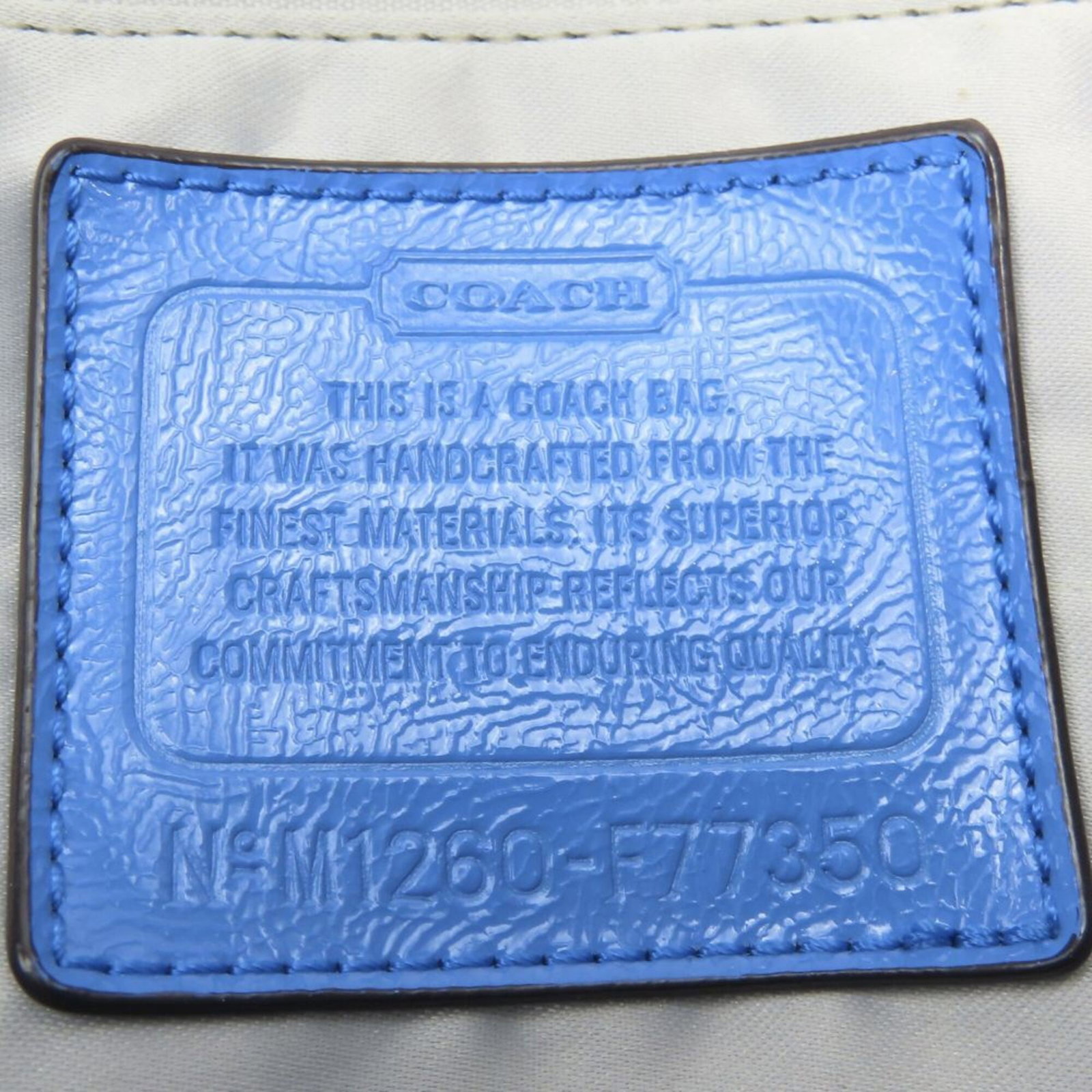 Nylon Leather Backpack Coach - 18