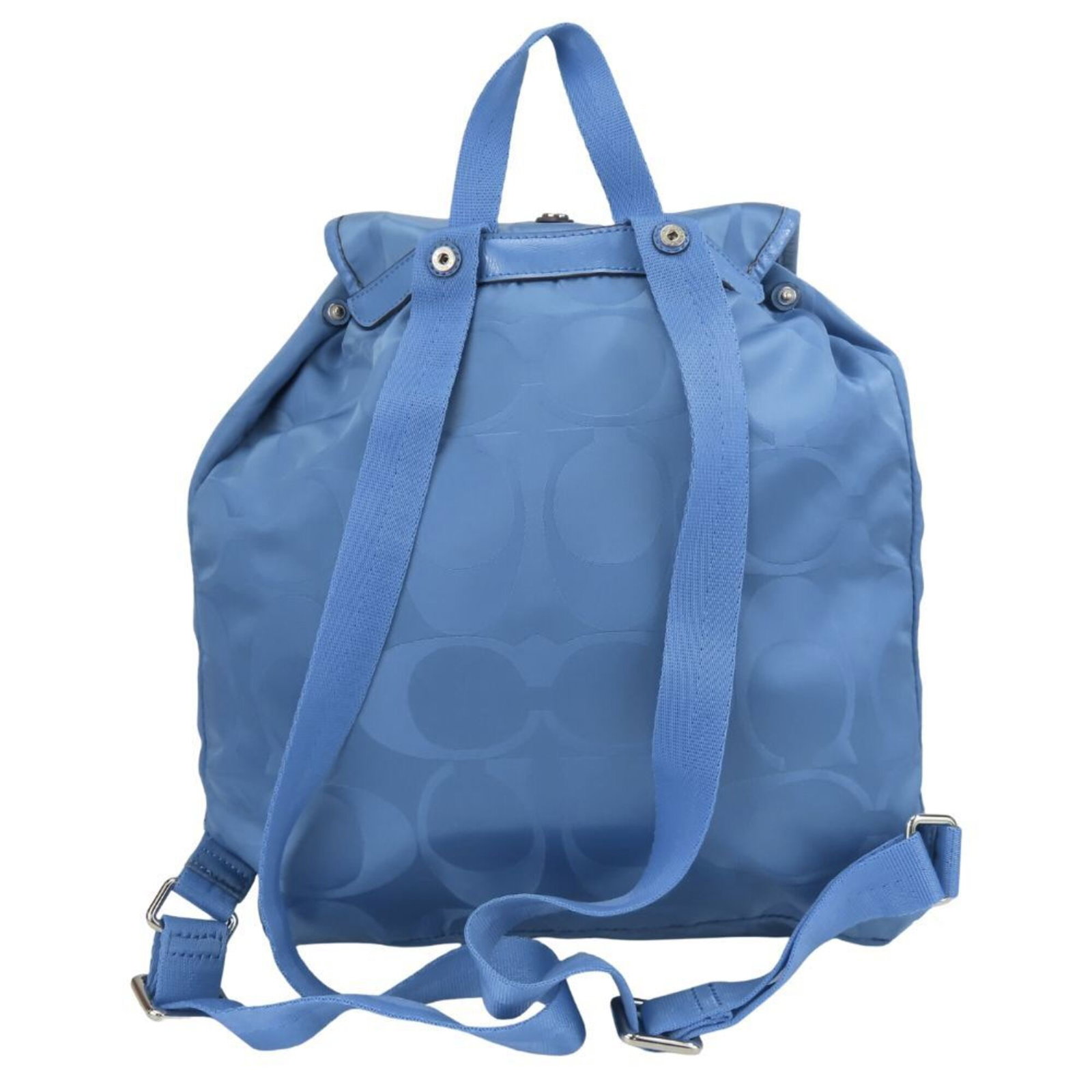 Nylon Leather Backpack Coach - 4