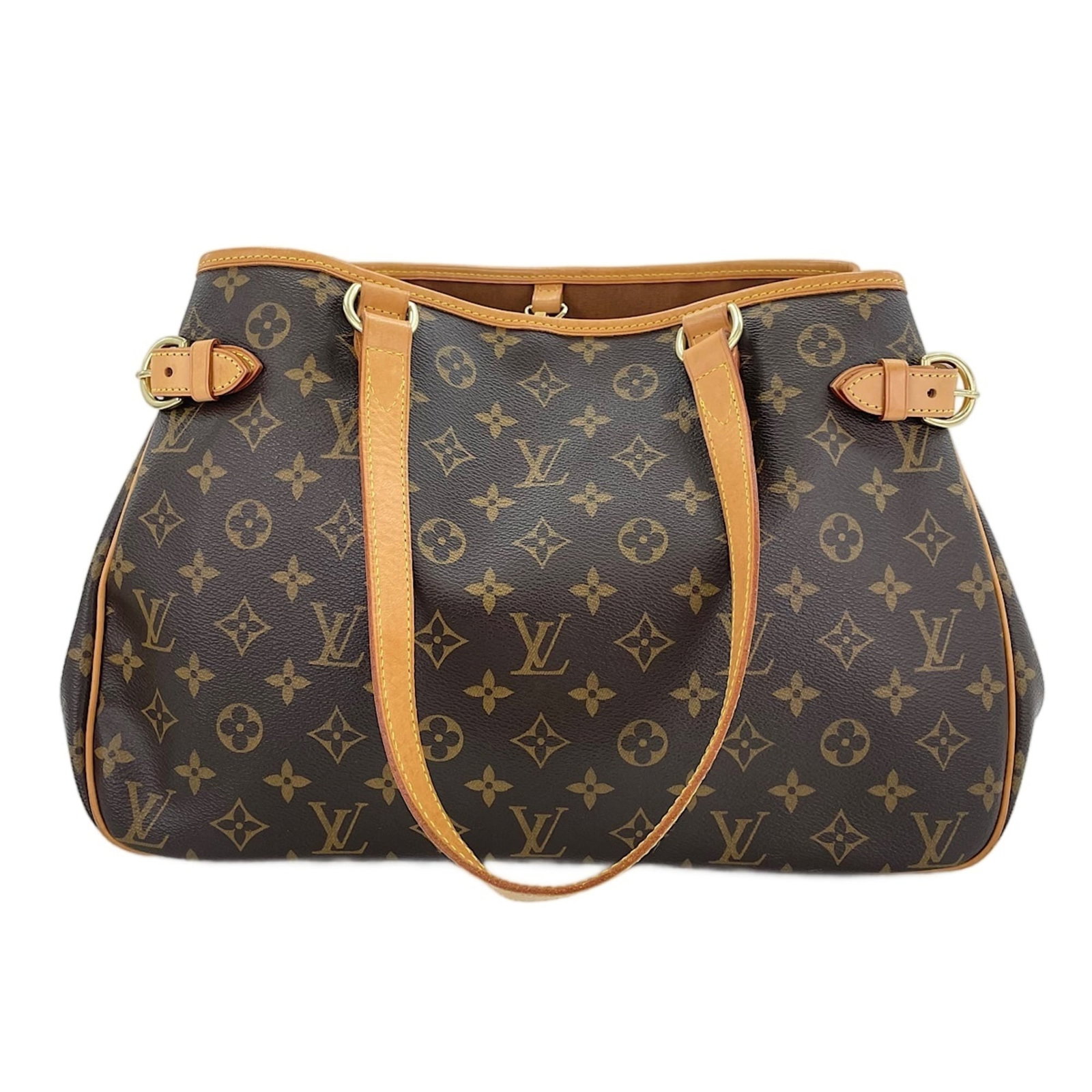 Louis Vuitton Tote Bag: Louis Vuitton Tote Bag Brown Louis Vuitton Monogram Tote Bag, 25cm x 40cm x 12cm. This classic tote bag features the iconic Louis Vuitton monogram pattern in a rich brown color. With its sturdy