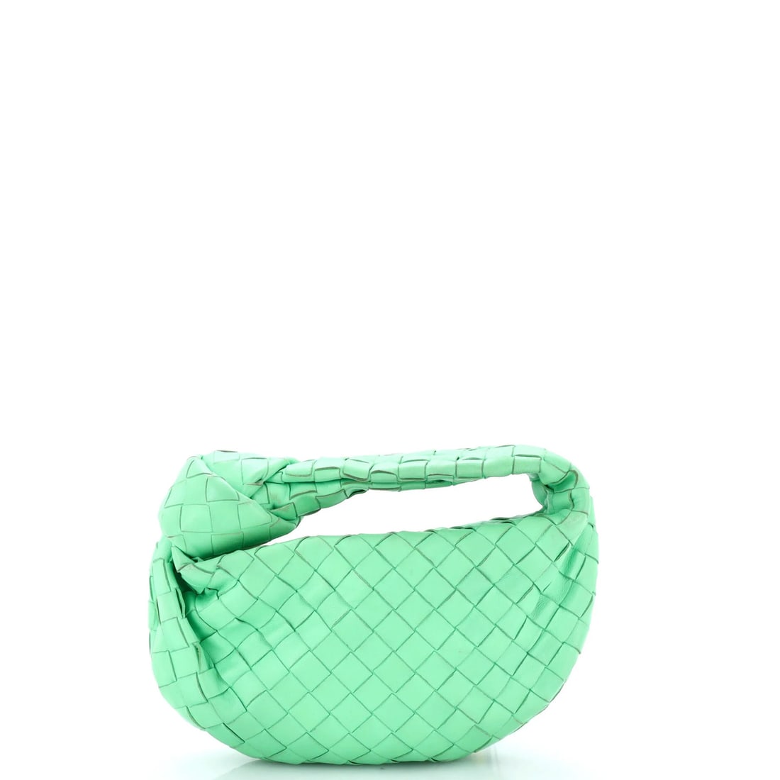 Bottega Veneta BV Jodie Hobo Intrecciato Nappa Mini: Bottega Veneta BV Jodie Hobo Intrecciato Nappa Mini Bottega Veneta's BV Jodie Hobo Intrecciato Nappa Mini is a stylish, green leather mini hobo bag featuring the iconic intrecciato woven pattern. Meas