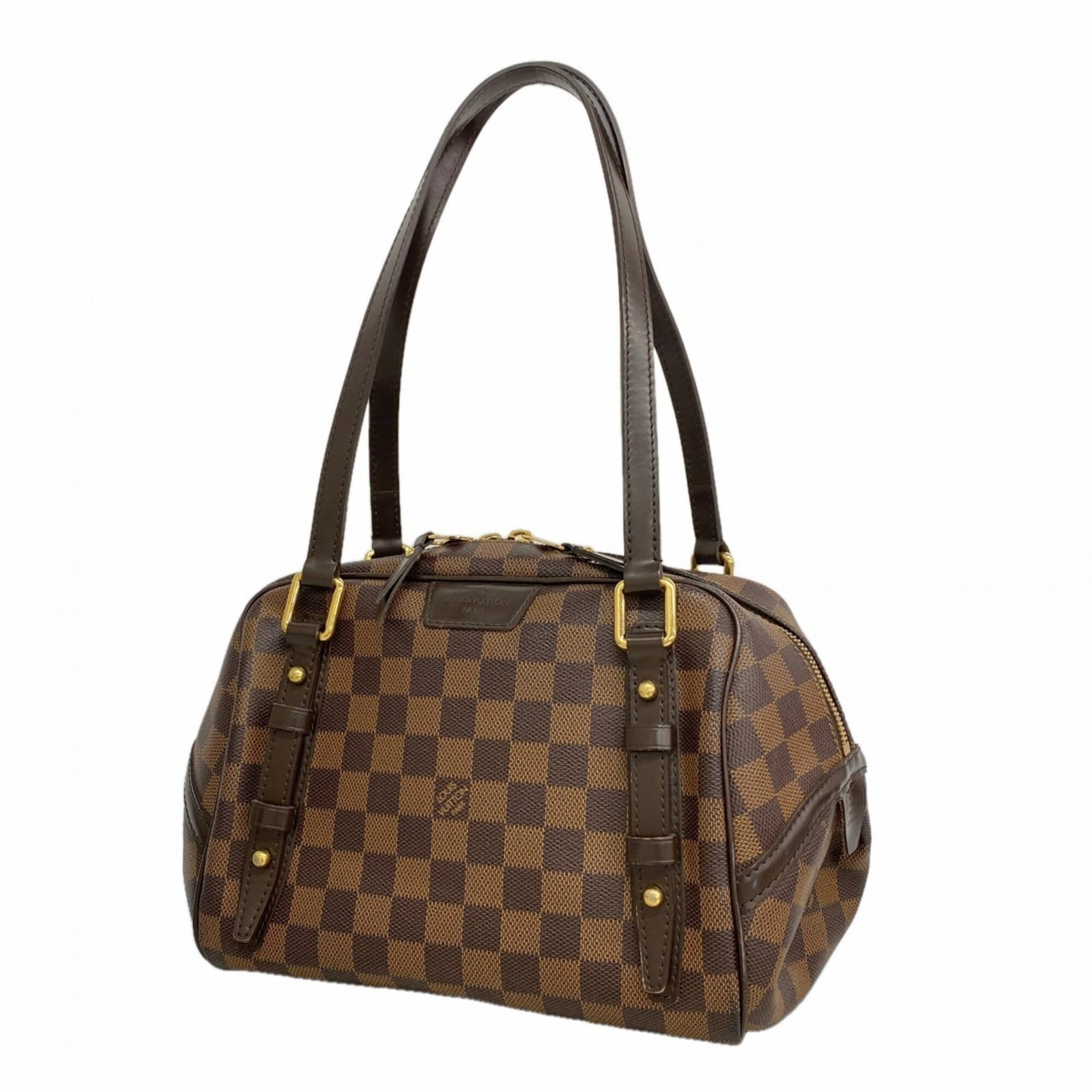 Shoulder Bag By Louis Vuitton: Shoulder Bag By Louis Vuitton The Louis Vuitton Ebene shoulder bag boasts a sleek and sophisticated design, with its classic monogram pattern and timeless silhouette. Measuring 21cm x 24.5cm x 17cm, i