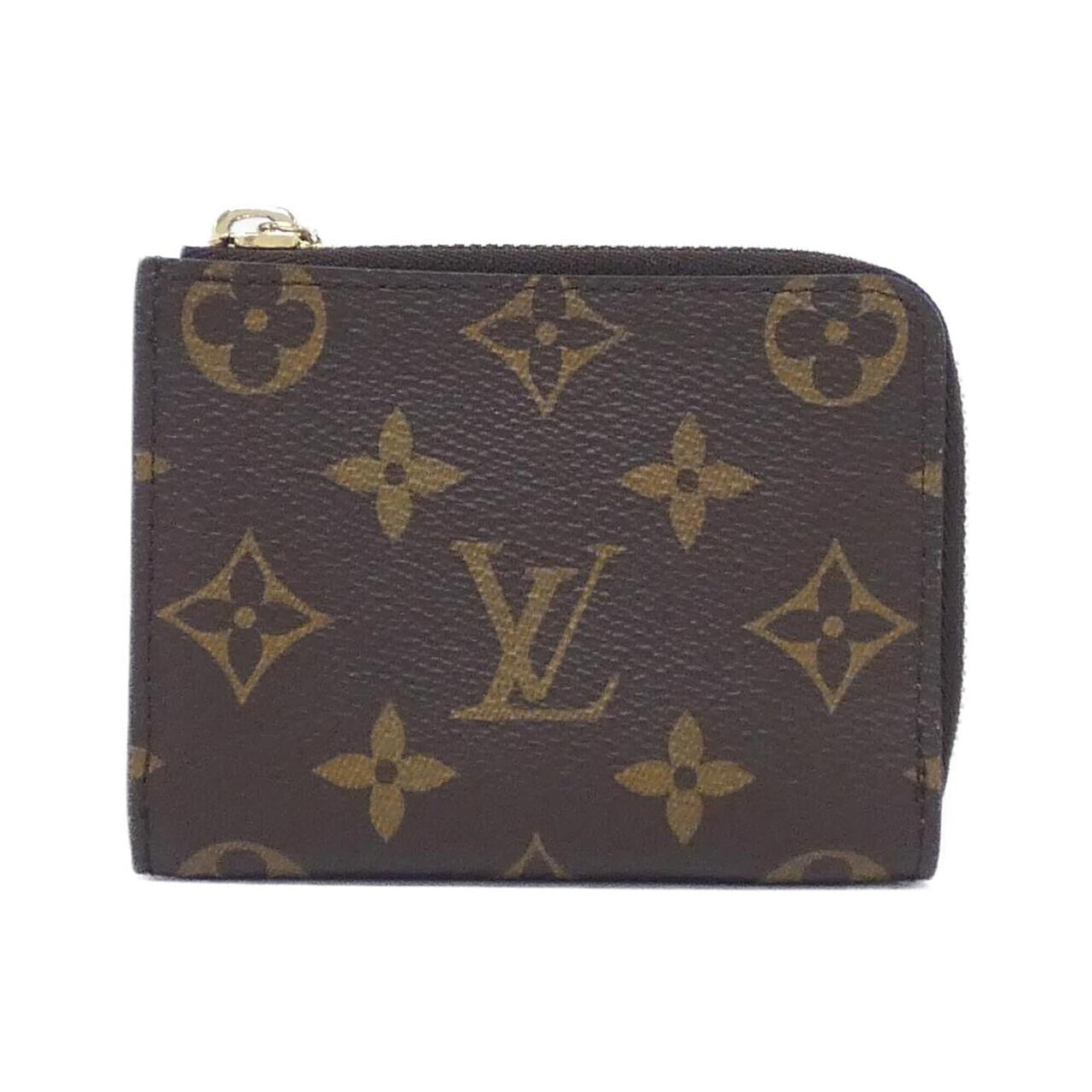 Louis Vuitton Wallet (Bi-Fold) Coated Canvas: Louis Vuitton Wallet (Bi-Fold) Coated Canvas Coated canvas construction adds durability to this bi-fold wallet from Louis Vuitton, featuring the iconic Monogram pattern in Grenade and Marron colors. T