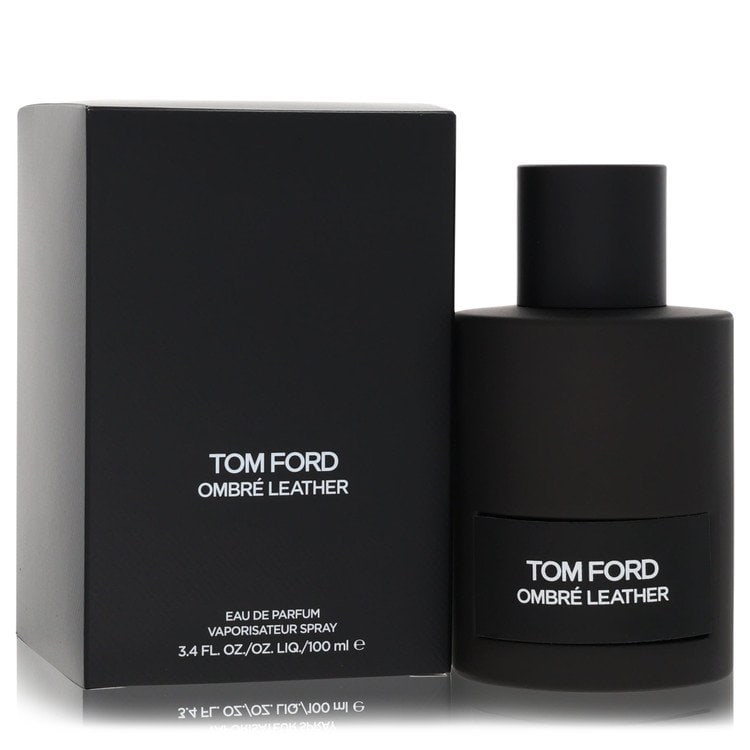 Tom Ford Ombre Leather by Tom Ford Eau De Parfum Spray (Unisex) 3.4 oz: Tom Ford Ombre Leather by Tom Ford Eau De Parfum Spray (Unisex) 3.4 oz Sweetly resinous, fruity-aromatic cardamom opens the scent, followed by a bold effusion of fresh leather refined with subtly narc