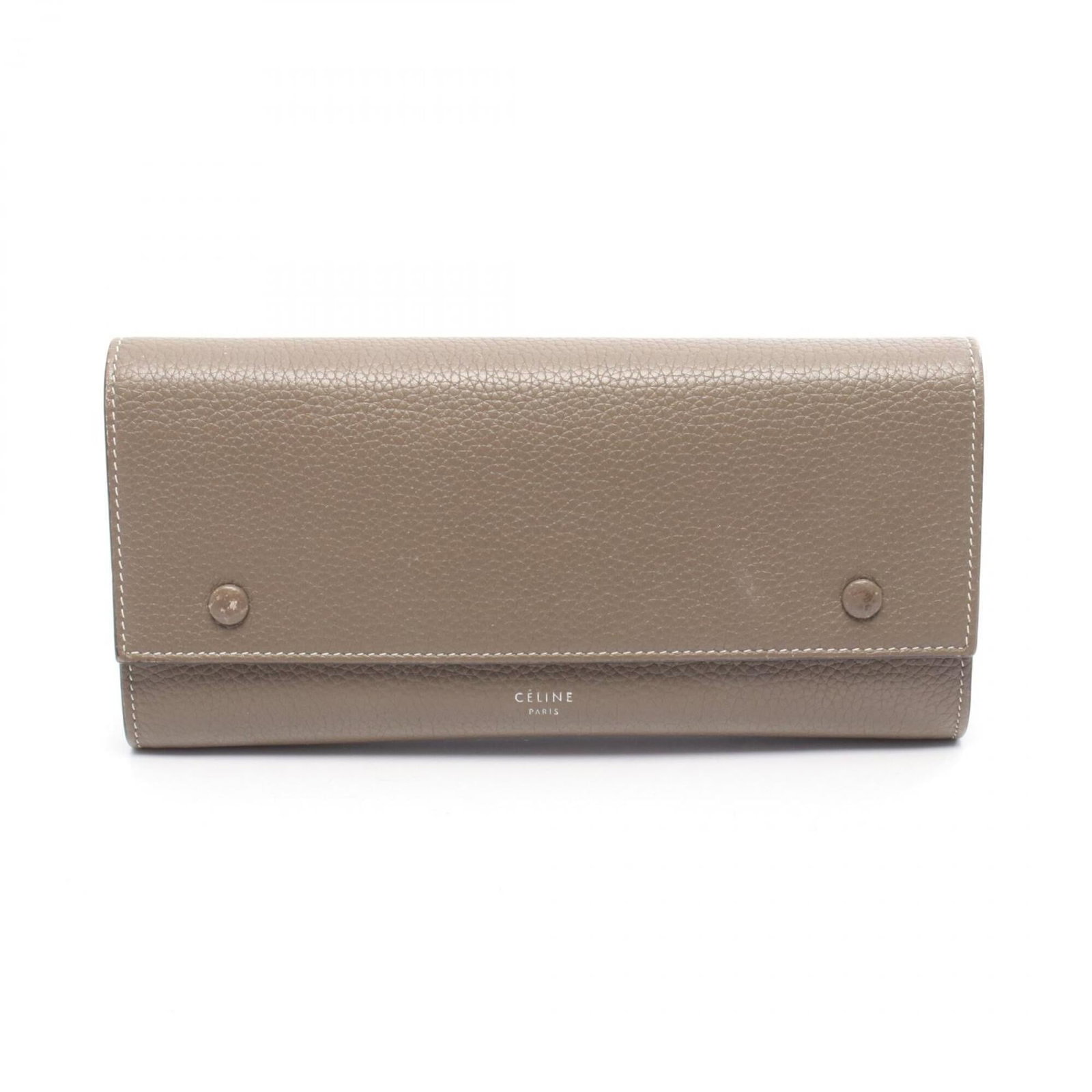 Long Wallet Celine Bi Fold Leather: Long Wallet Celine Bi Fold Leather Gray and Yellow Celine Long Wallet with Bi-Fold Leather Design, 9.5cm x 20cm x 3cm in Size. This long wallet features a bi-fold design made from high-quality leather