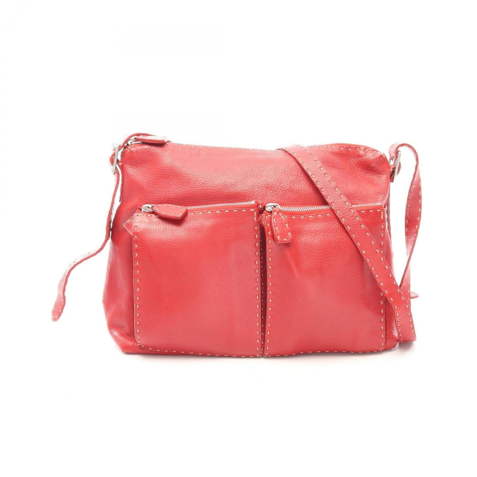 Fendi Handbag Shoulder Bag Leather (1 of 12)
