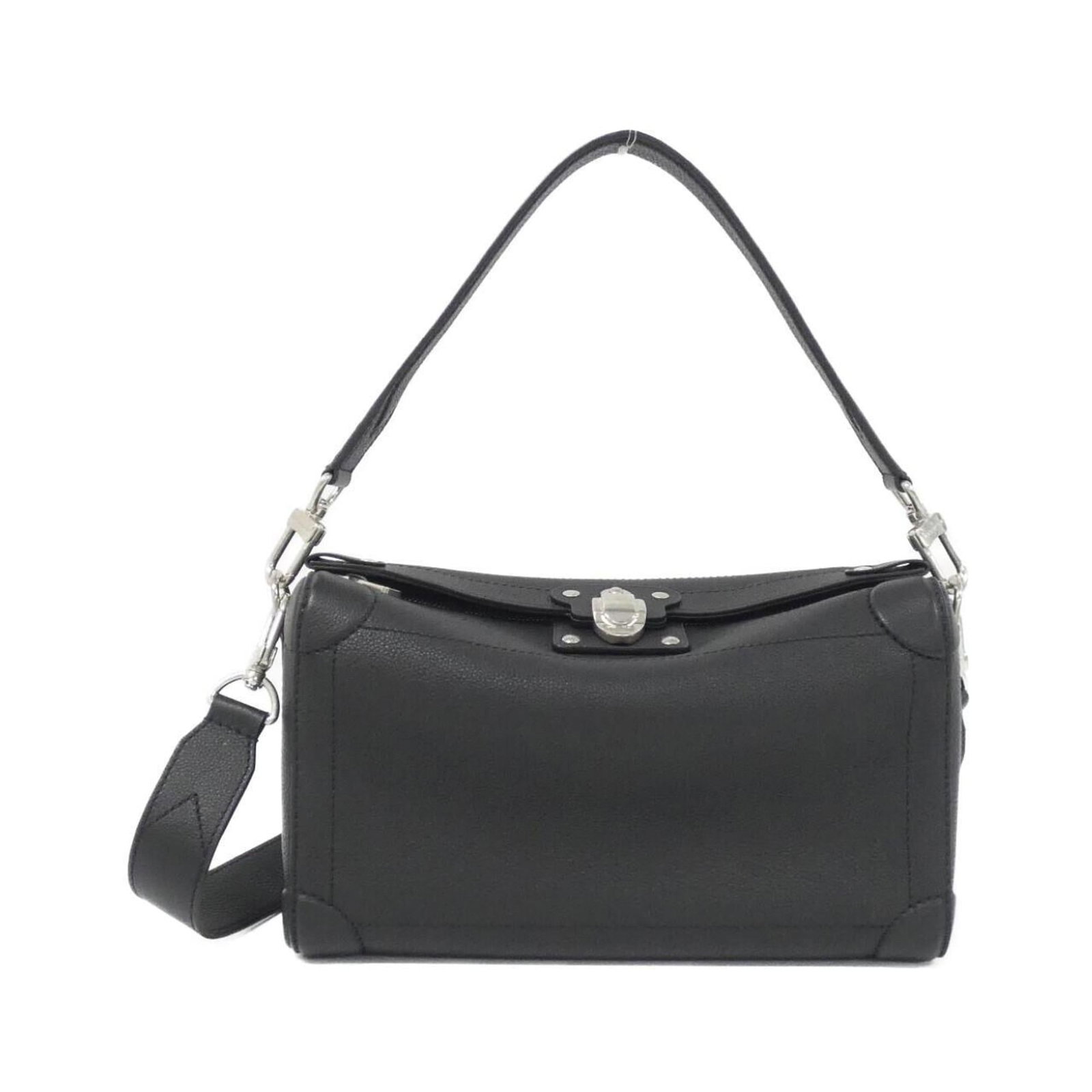 Louis Vuitton Shoulder Bag Leather: Louis Vuitton Shoulder Bag Leather Black Louis Vuitton MPN M11615 Calfskin Leather Shoulder Bag comes with dust bag and shoulder strap. Made from high-quality leather, this classic design features a t