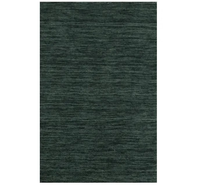 2X3 Dark Green Solid Gabbeh Modern Area Rug Hand-Knotted: 2X3 Dark Green Solid Gabbeh Modern Area Rug Hand-Knotted Dark Green Solid Gabbeh Modern Area Rug Hand-Knotted with a rich, wool foundation and cotton backing. This beautifully crafted, hand-loomed rug