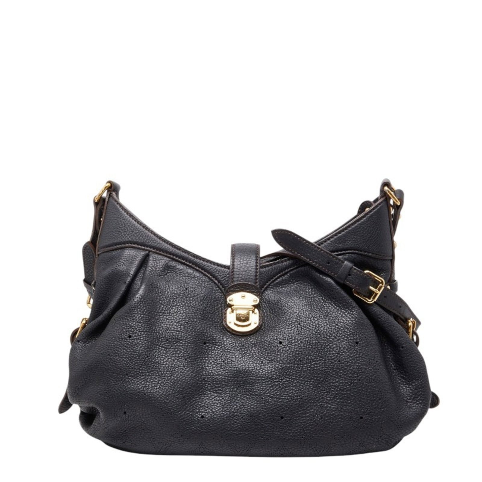 Louis Vuitton Shoulder Bag Leather: Louis Vuitton Shoulder Bag Leather Black Louis Vuitton MPN M95660 Leather Shoulder Bag. This classic shoulder bag features high-quality leather construction and a timeless design, measuring 27cm x