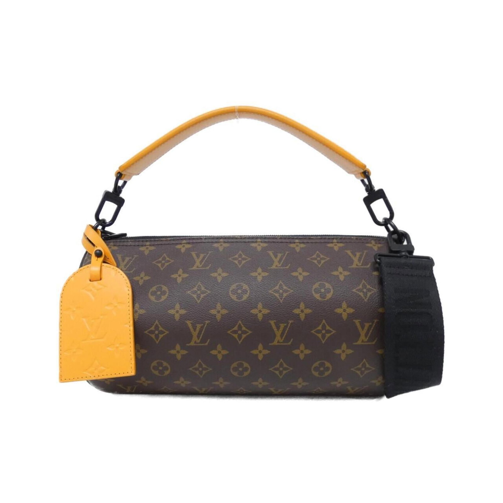 Coated Canvas Shoulder Bag By Louis Vuitton: Coated Canvas Shoulder Bag By Louis Vuitton Coated canvas shoulder bag by Louis Vuitton, featuring a classic design with a signature monogram pattern. Made from high-quality coated canvas material in