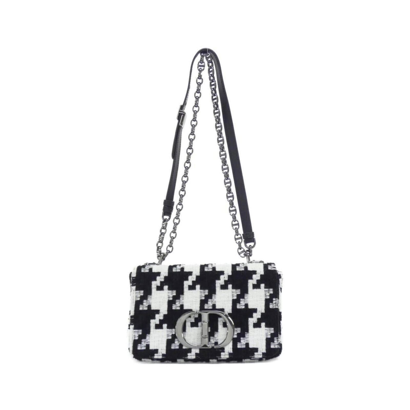 Dior Tweed Shoulder Bag Christian: Dior Tweed Shoulder Bag Christian The Dior Tweed Shoulder Bag Christian boasts a timeless design with its classic tweed fabric and sleek silhouette. Measuring 12cm x 20cm x 7cm, it offers a compact ye