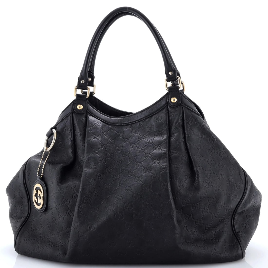 Gucci large tote leather Guccissima Sukey (1 of 6)