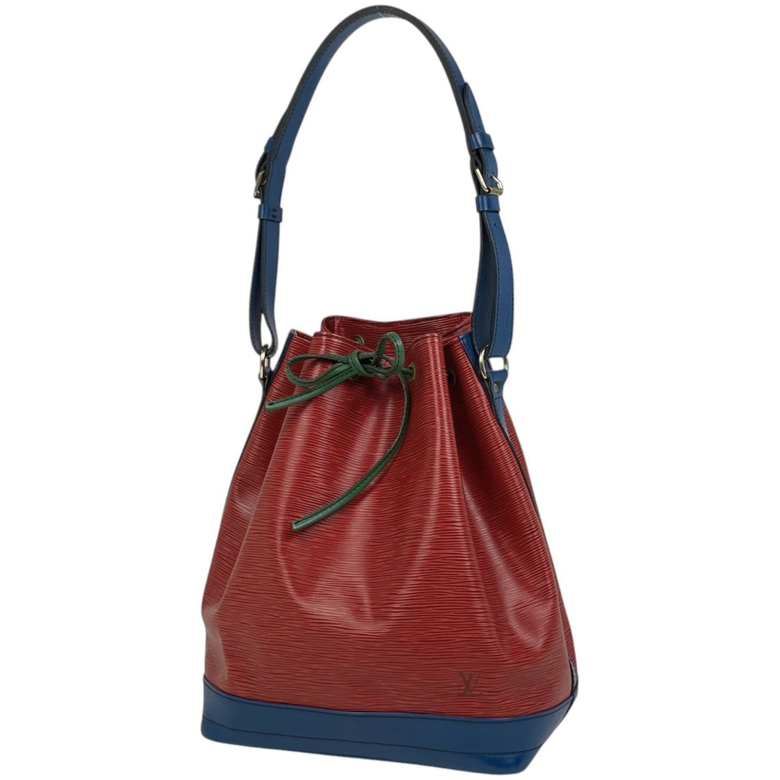 Louis Vuitton Shoulder Bag Epi Leather: Louis Vuitton Shoulder Bag Epi Leather The Louis Vuitton Shoulder Bag Epi Leather boasts a striking Borneo green, Castilian red, Multi-color, Toledo blue, or Tricolor design, showcasing the iconic bra