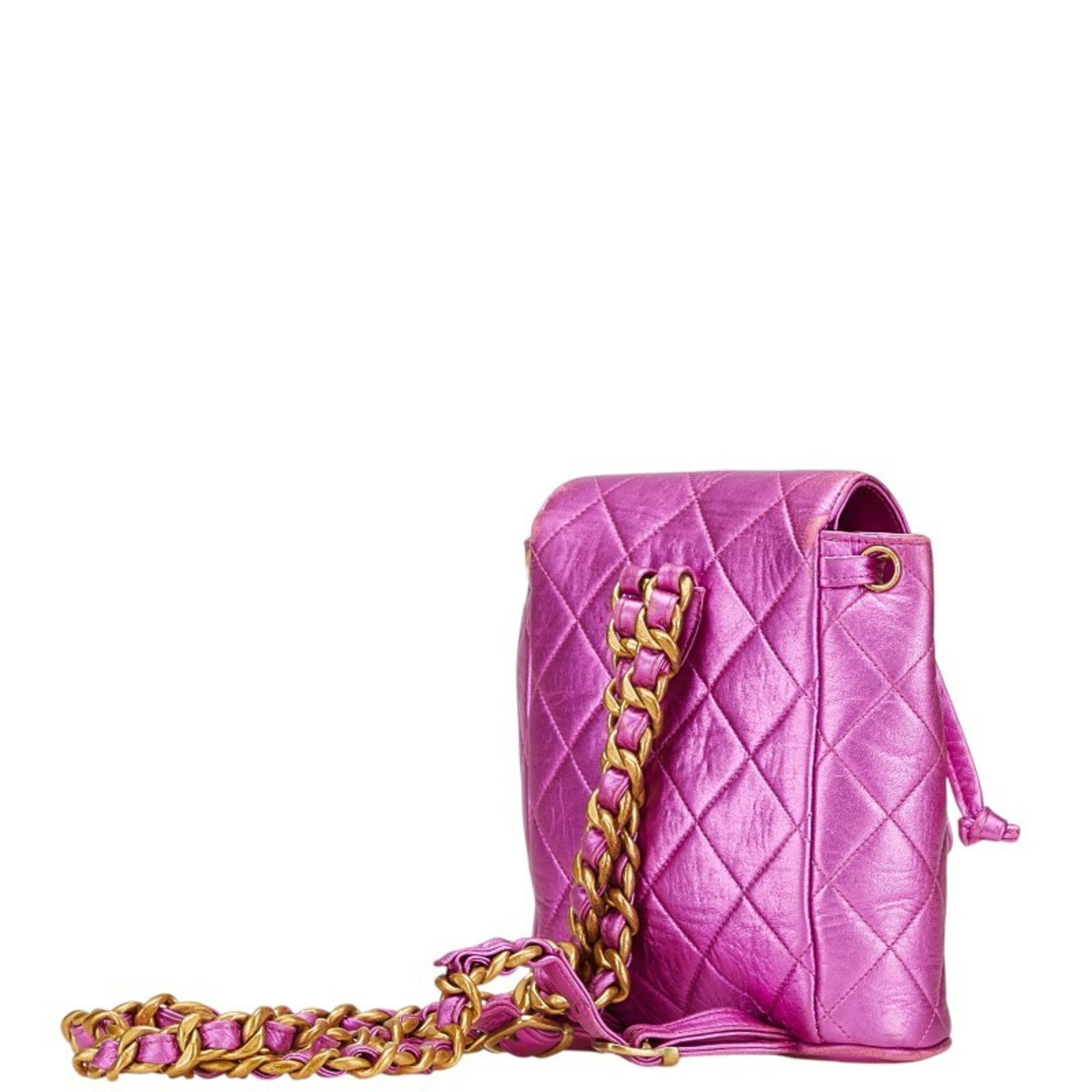Leather Backpack by Chanel - 2