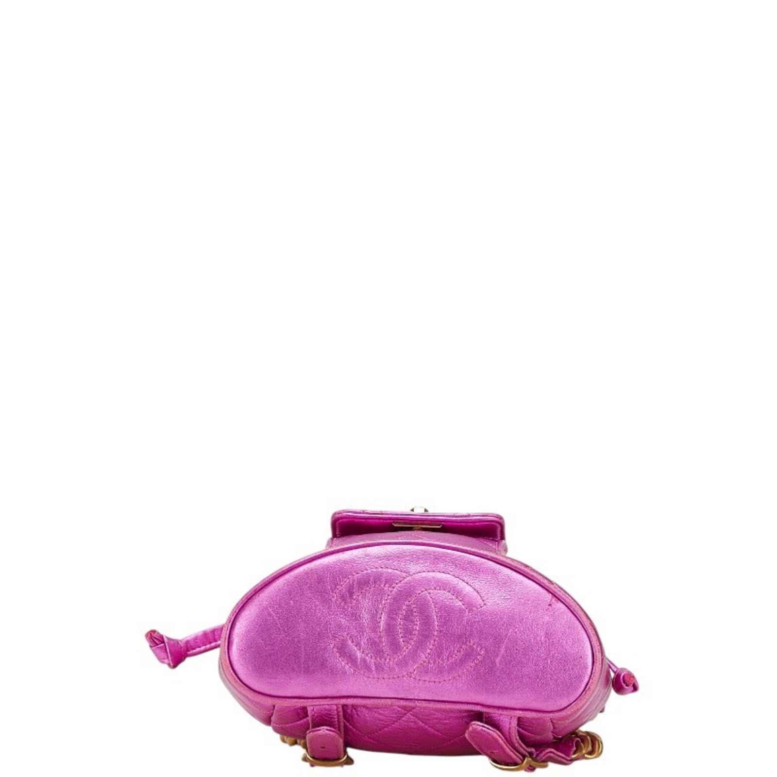 Leather Backpack by Chanel - 3