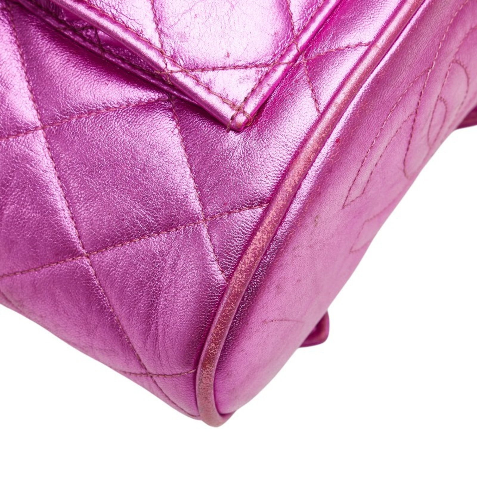 Leather Backpack by Chanel - 4
