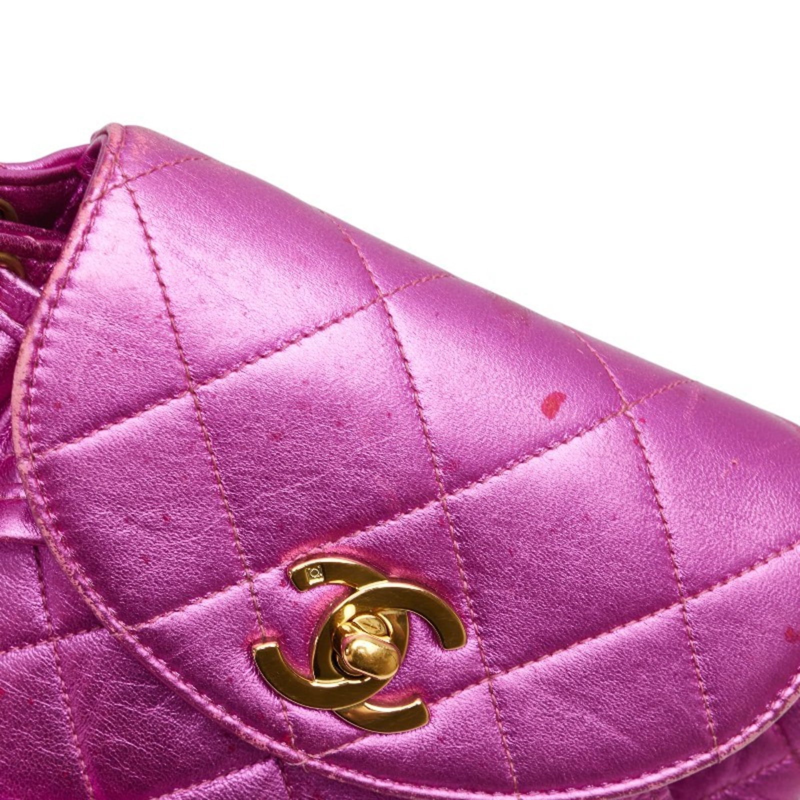 Leather Backpack by Chanel - 8